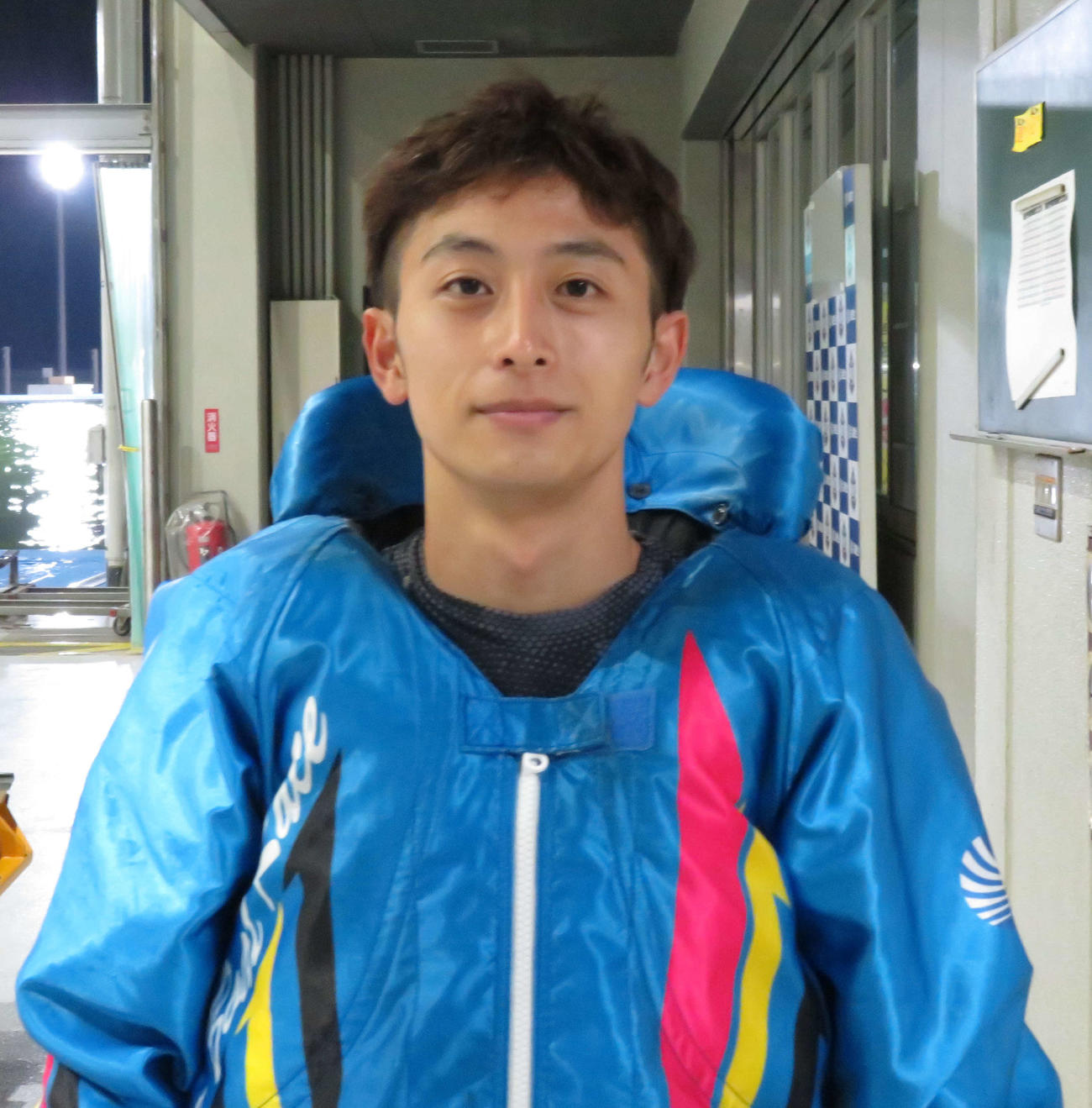 岡部大輝が良機を生かして連勝スタートを決めた。（撮影・古村亮）