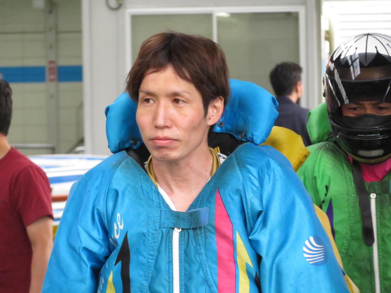 初日連勝を飾った山田哲也