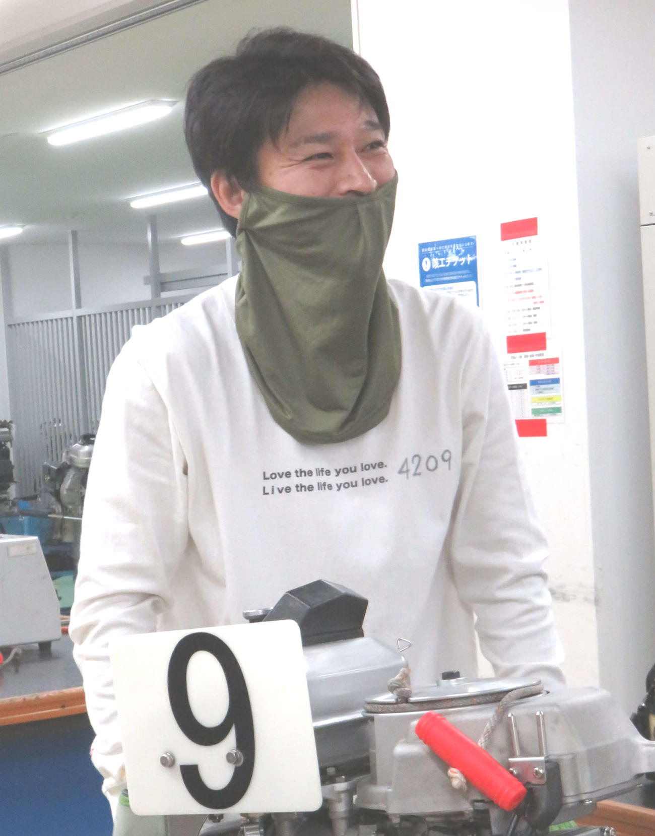 良機を駆り勝率アップに意気込む藤田竜弘