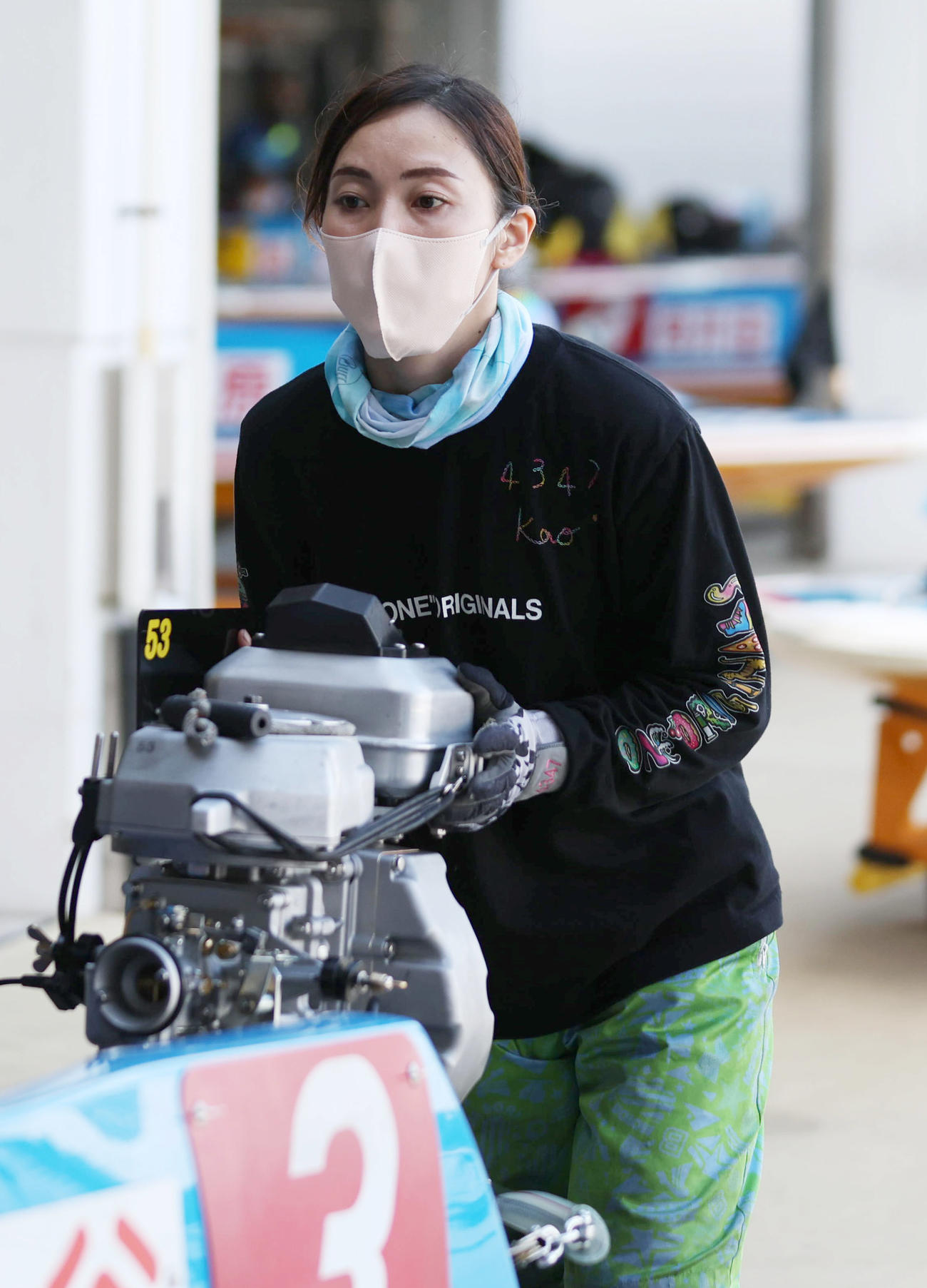 魚谷香織（撮影・前田充）