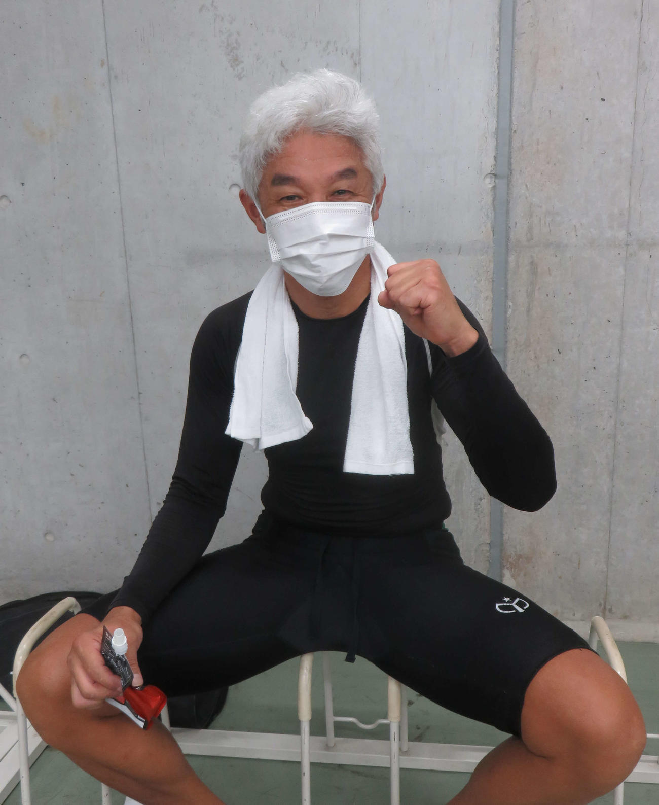 ベテラン健在をアピールした小川巧（撮影・栗田文人）