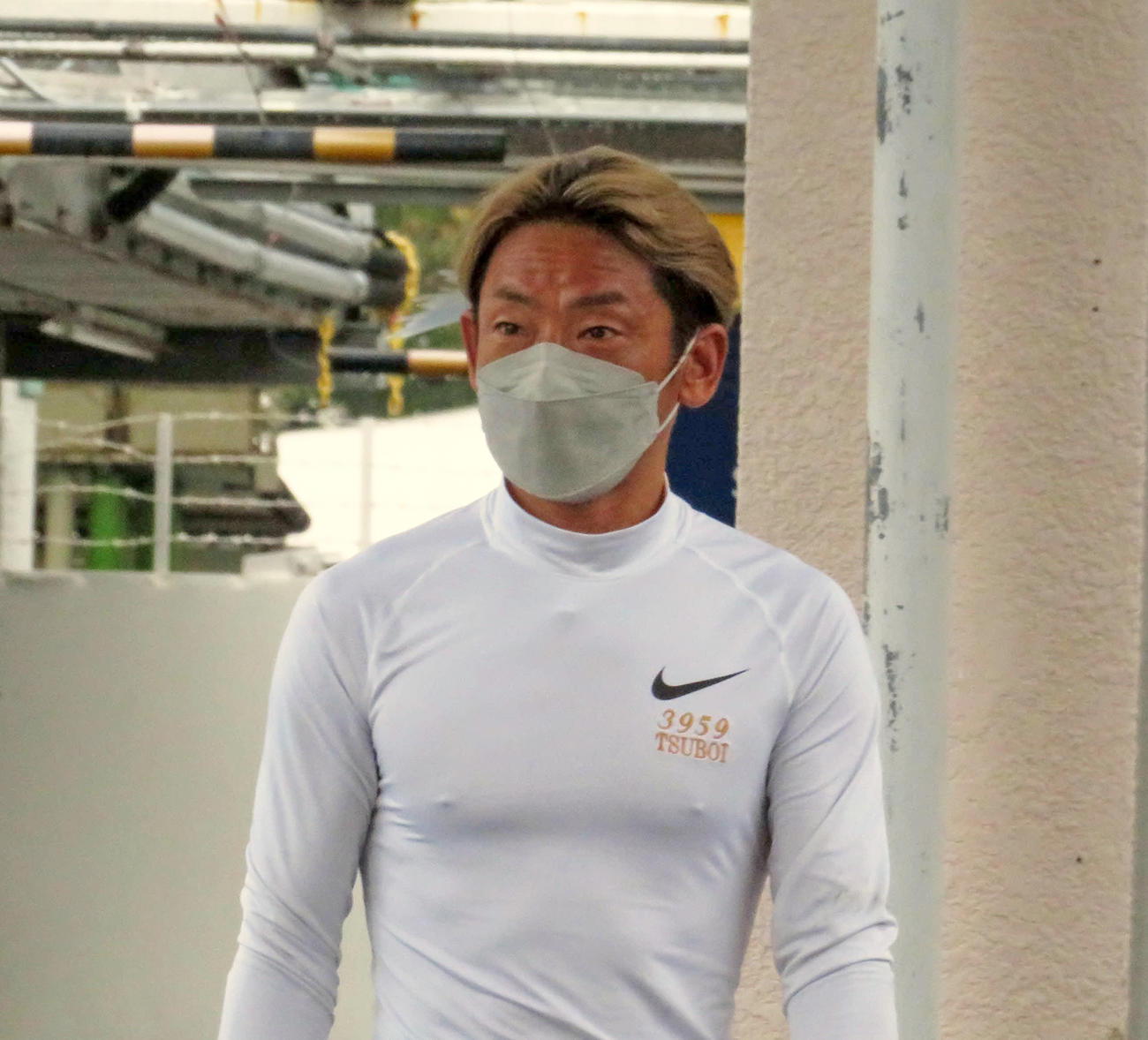 坪井康晴が初日12Rドリーム1stの1枠で登場する（撮影・古村亮）