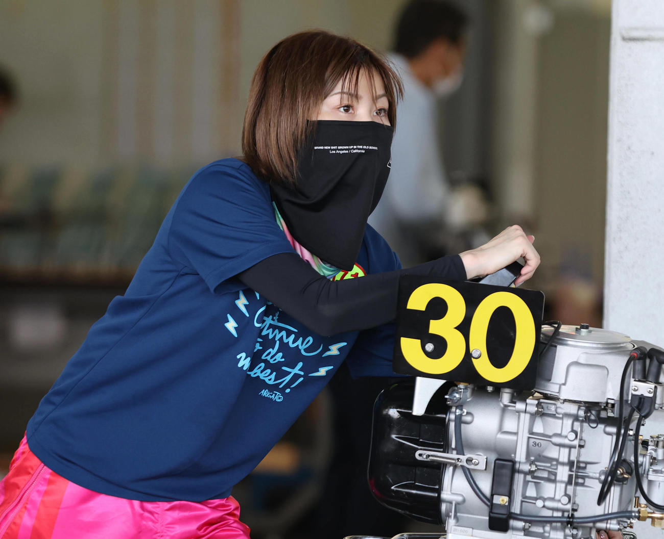 清水未唯が、地元では初の準優進出へ気合を入れる