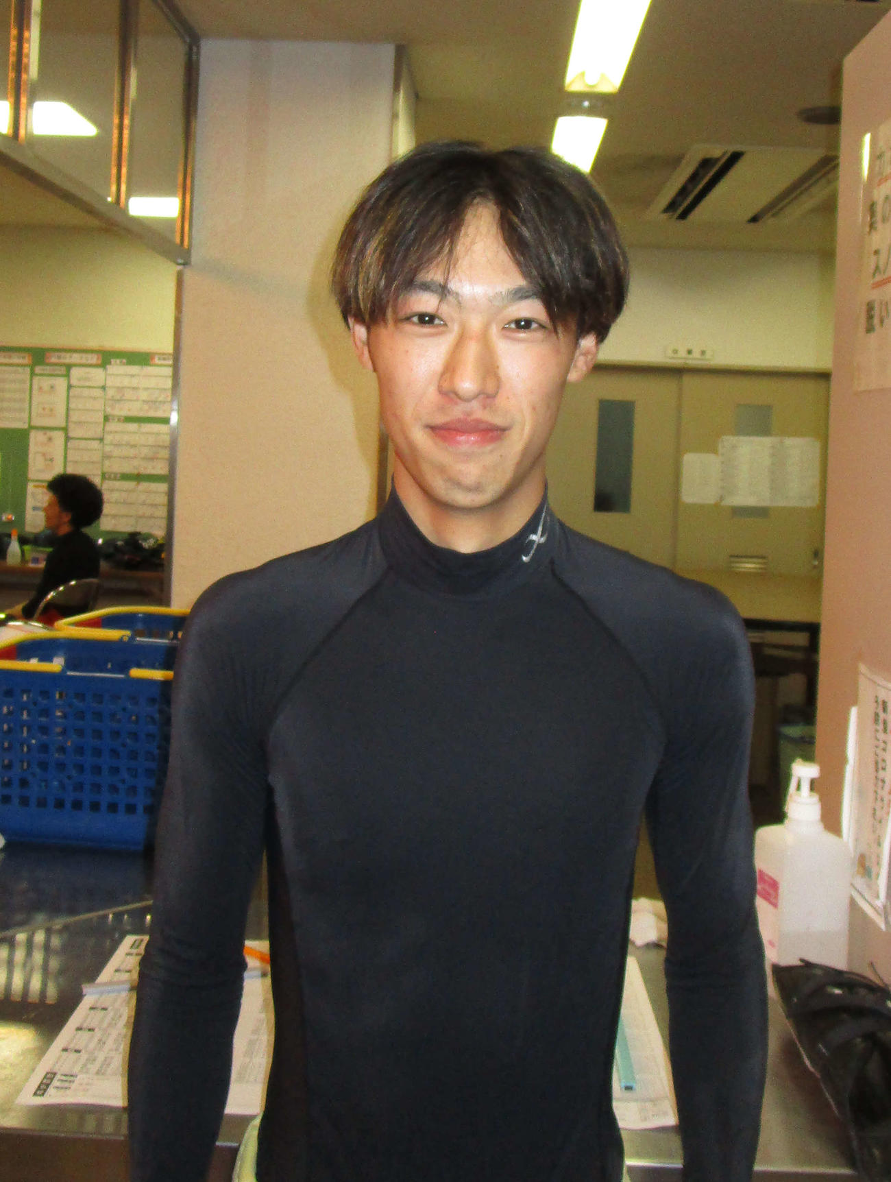 初日のフライングにもめげず、2日目2Rを大外からまくり差し、高配当を演出した市川健太（撮影・安井雅彦）