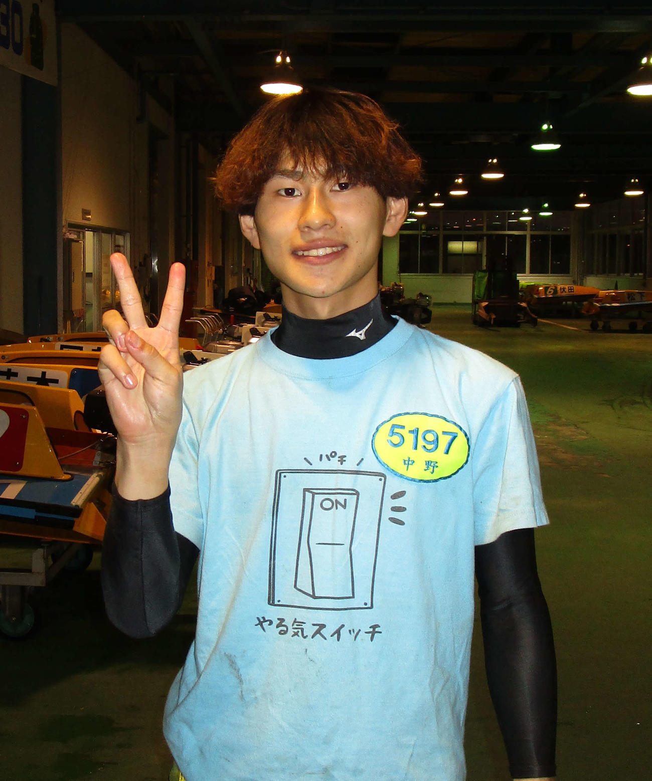 3日目4Rで好レースを見せた中野仁照（撮影・安井雅彦）