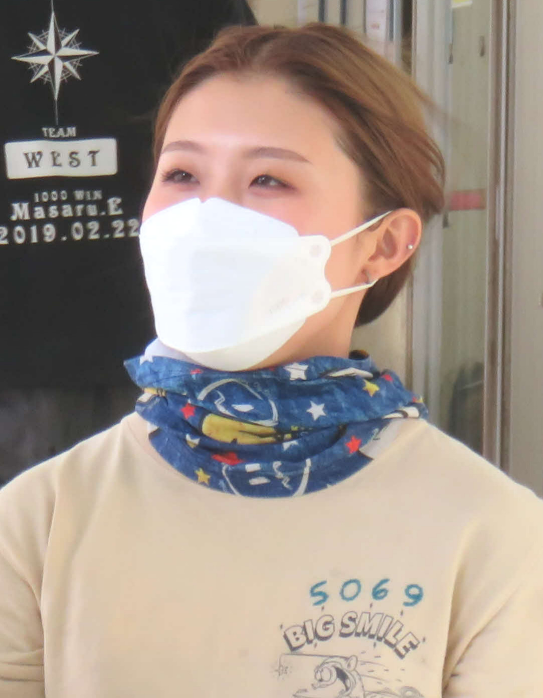 前検で好感触を得た山崎小葉音