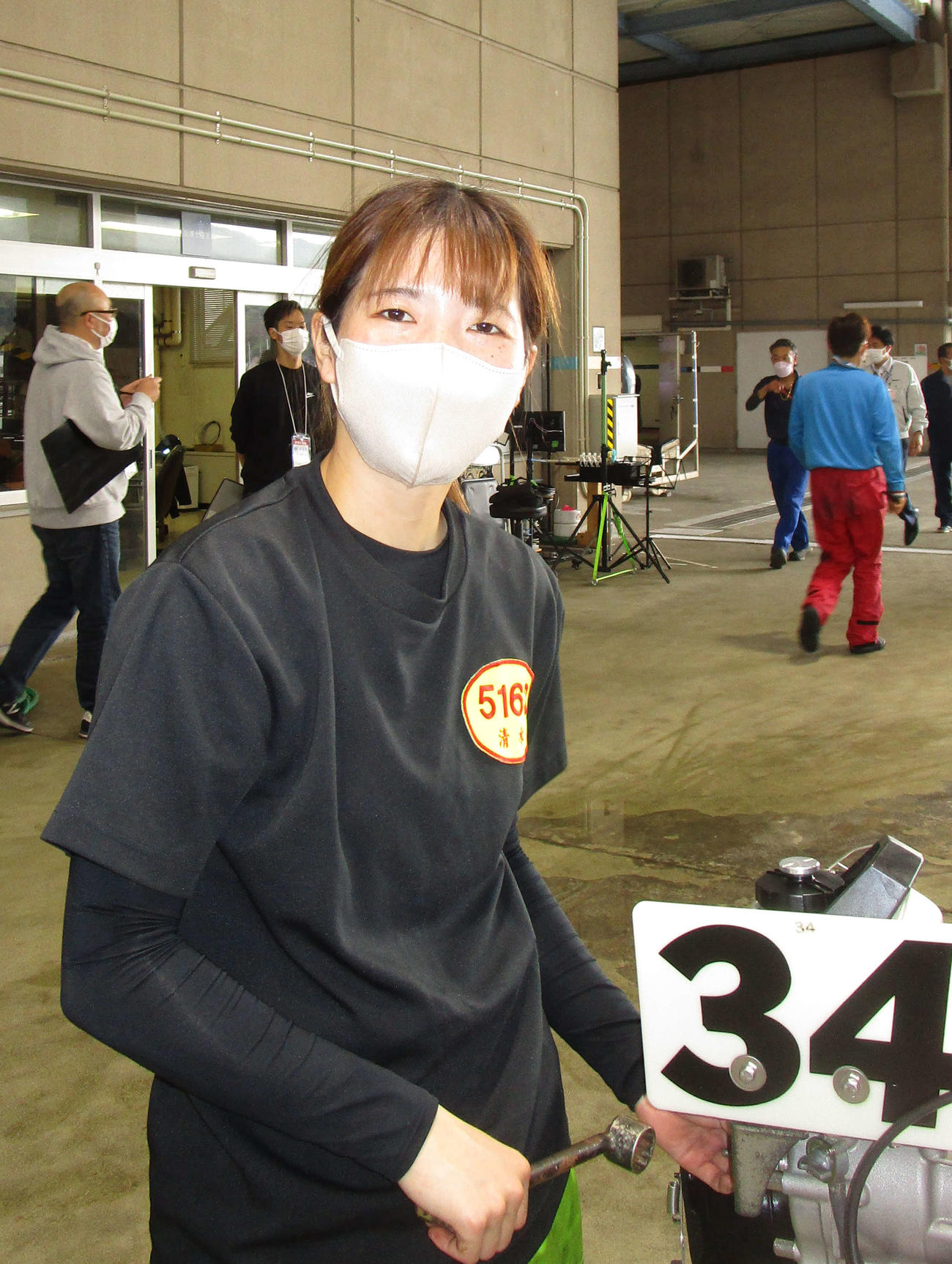 良機を引き、初のA級昇格へ勝負駆けに挑む清水愛海（撮影・安井雅彦）