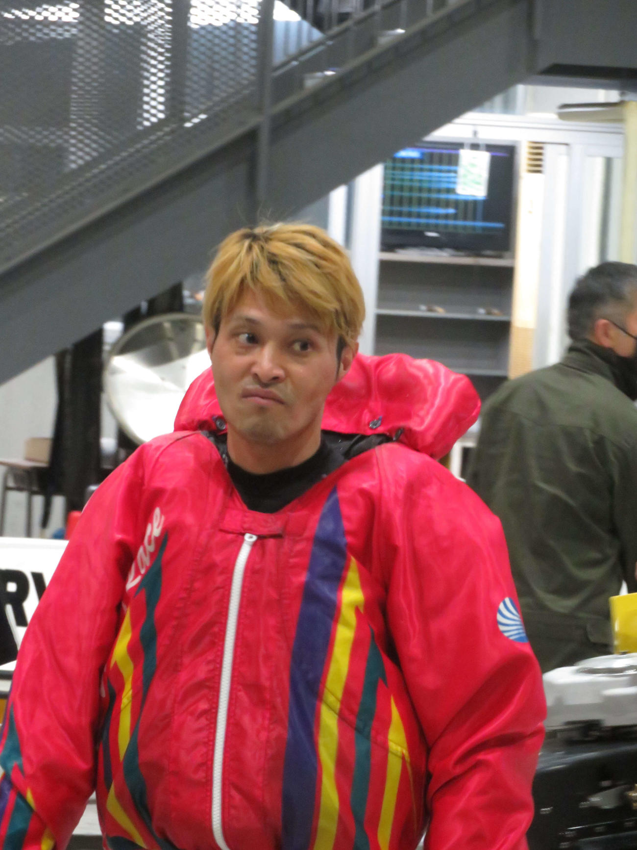 準優進出戦8Rは惜しくも2着だった岡谷健吾