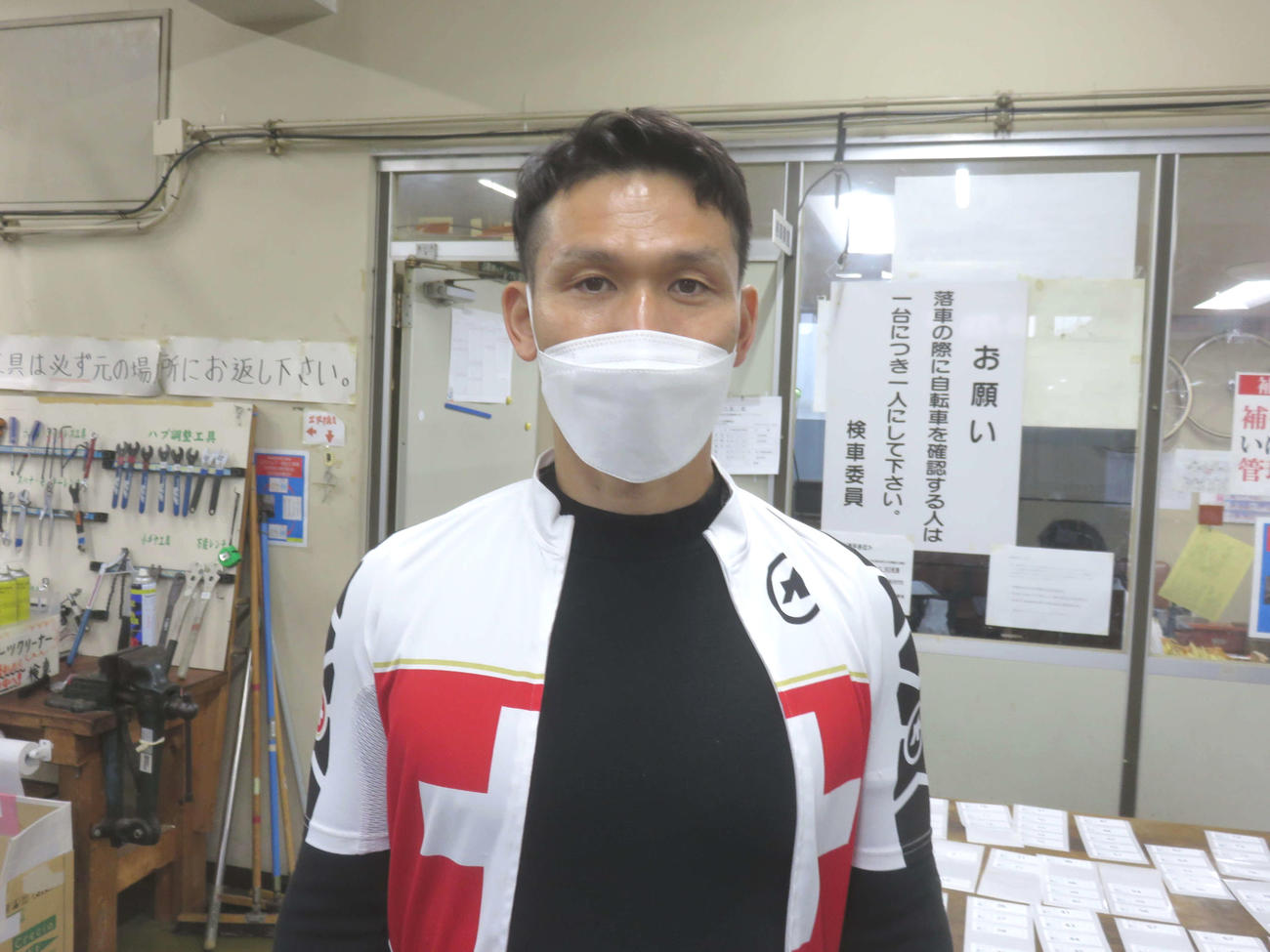 武田憲祐は落車負傷から復帰2場所目