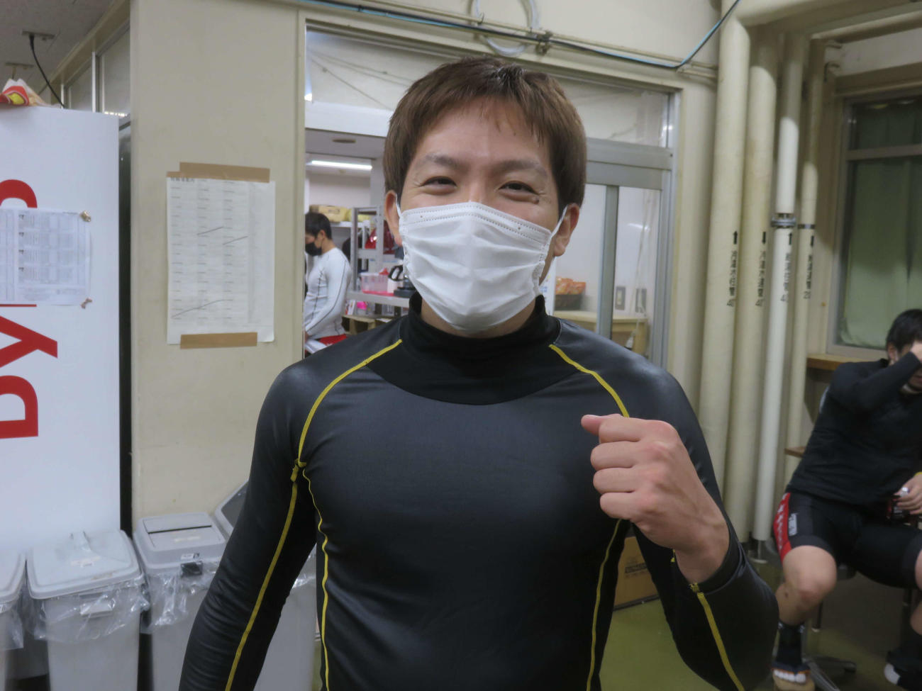 落車明け初勝利をマークした恩田淳平