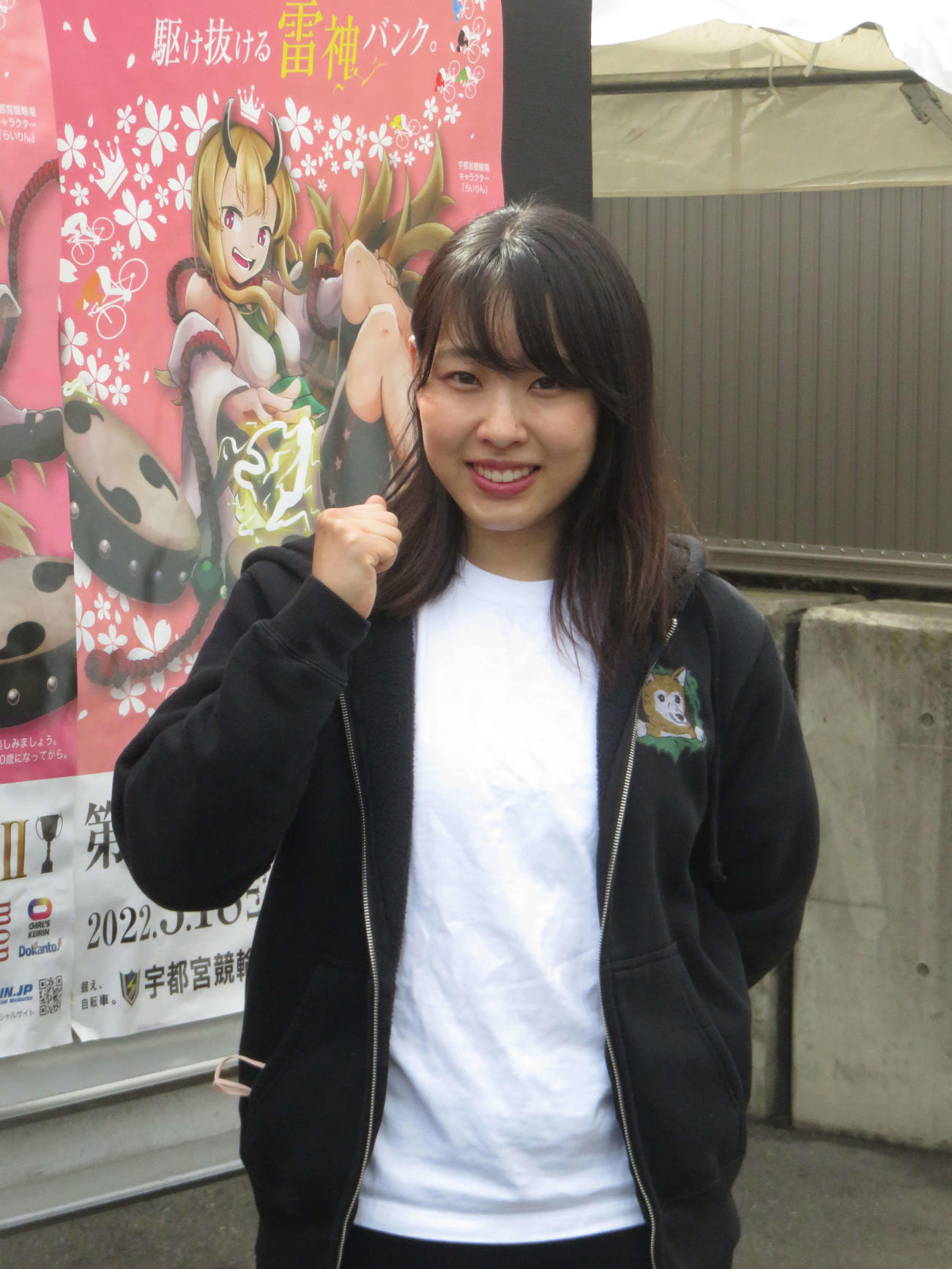 元ガールズ選手として初の「名輪会」入りを果たした高木真備さん（2022年3月20日撮影）