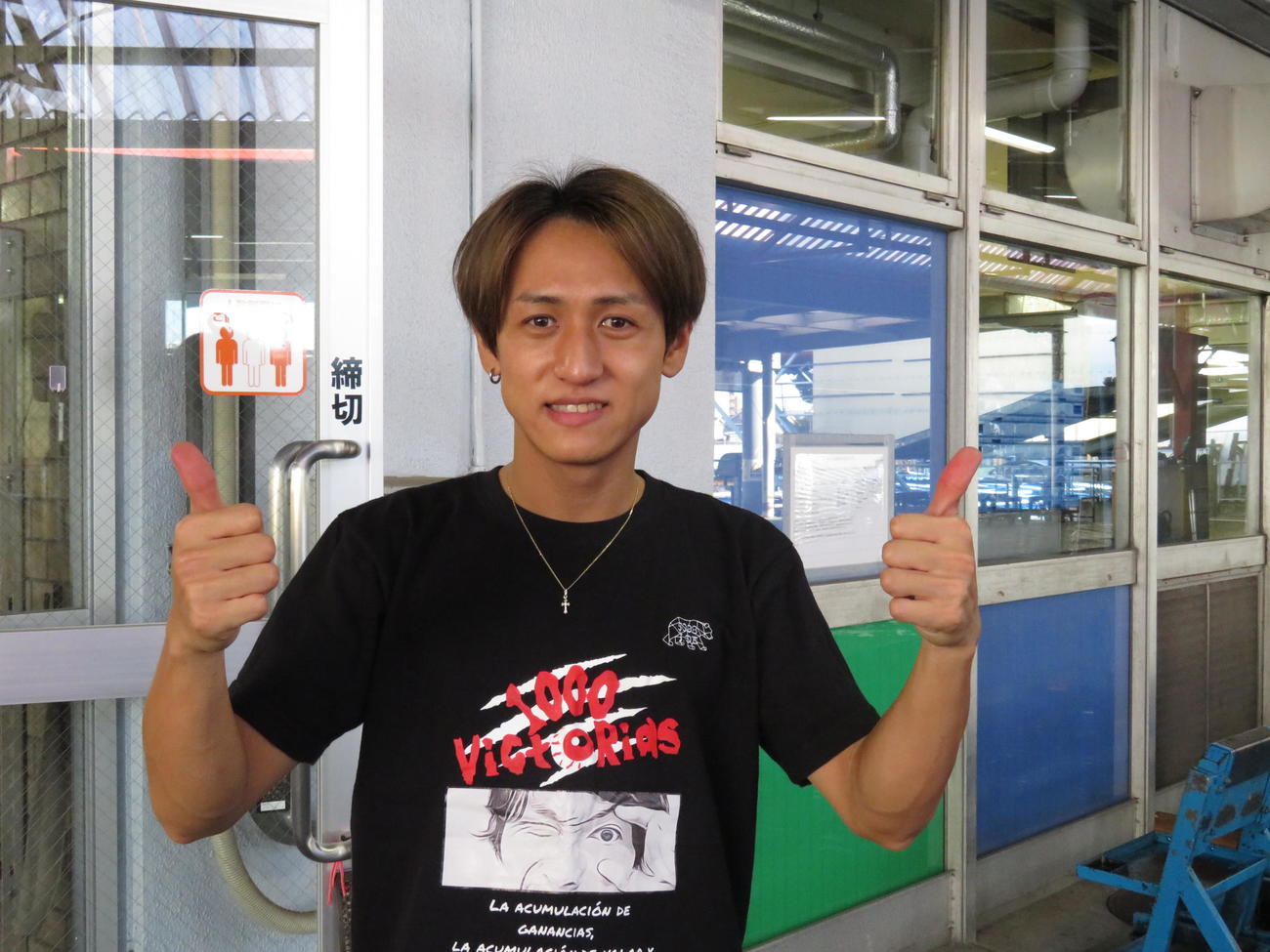 初の予選突破を決めた大江純