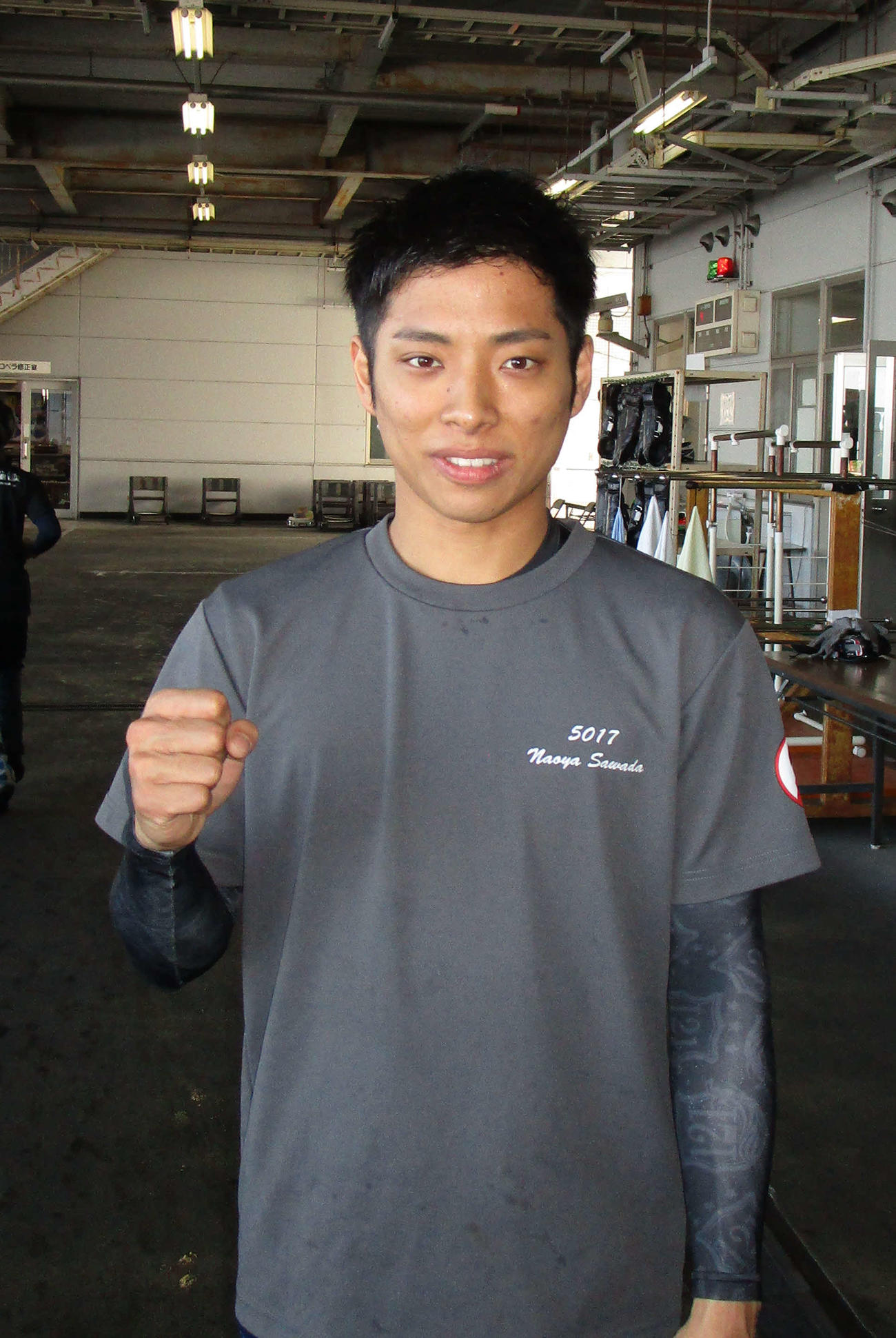 3日目に初白星を挙げ、準優好枠取りに挑む沢田尚也（撮影・安井雅彦）