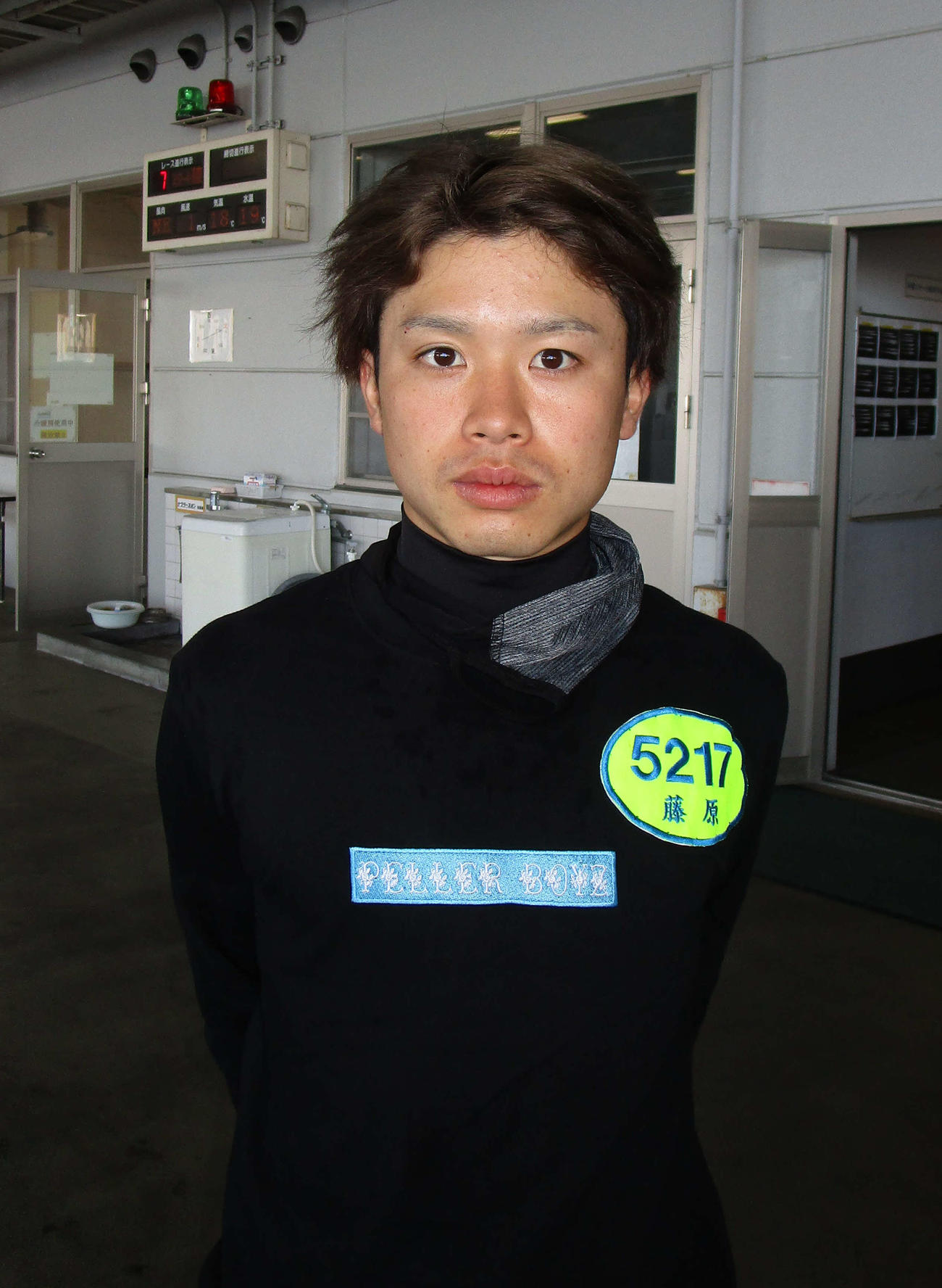 準優12R4枠から2度目の優出を狙う藤原碧生（撮影・安井雅彦）