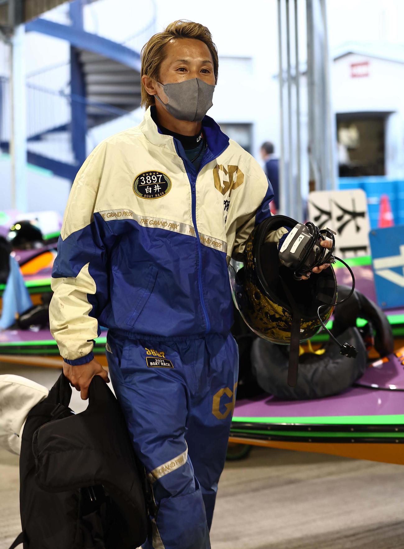 白井英治は機力上昇に執念を燃やす