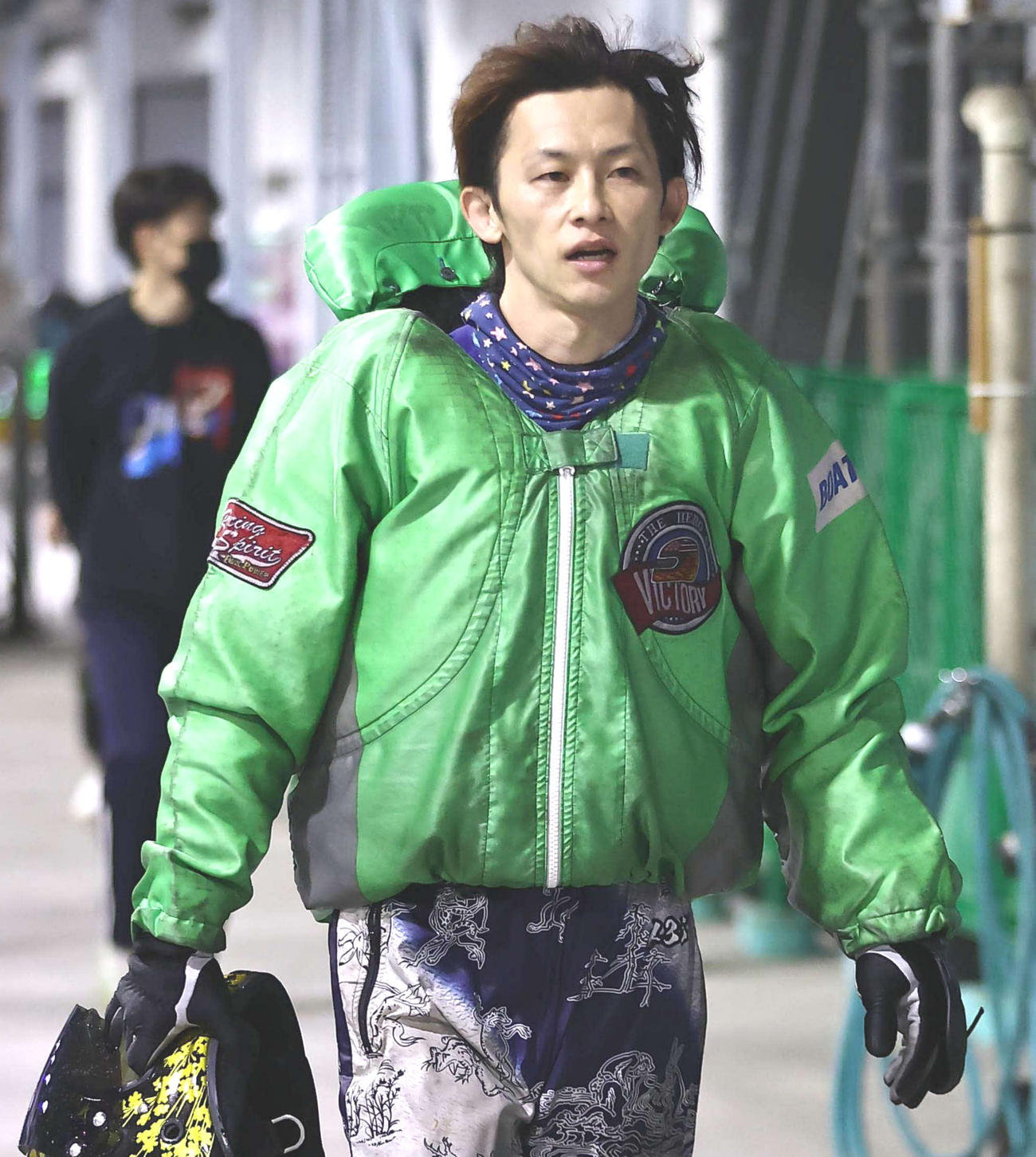 今初勝利で予選突破へ前進した下條雄太郎（撮影・上田博志）