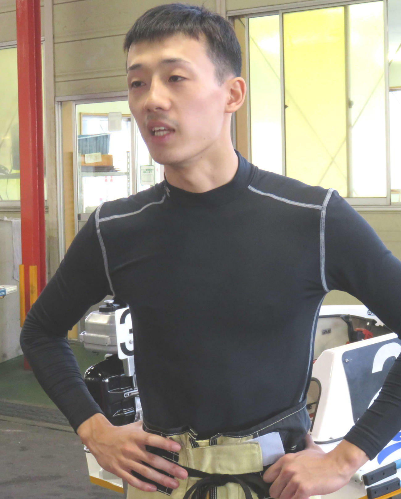 勝負駆けを決めて地元初優出へ前進した中野希一