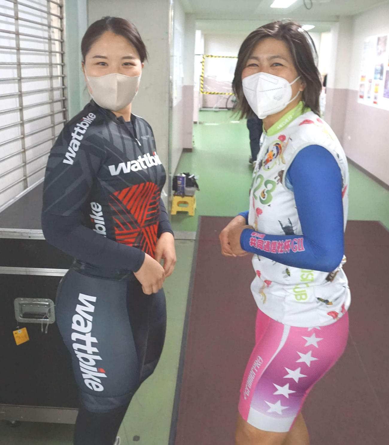 同期・小林優香（左）との2枚看板でシリーズを引っ張る奥井迪