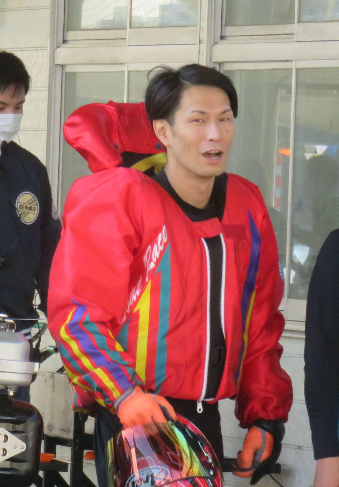 楠原正剛は前節優勝エンジンパワーで、8Rを初日唯一のまくり快勝