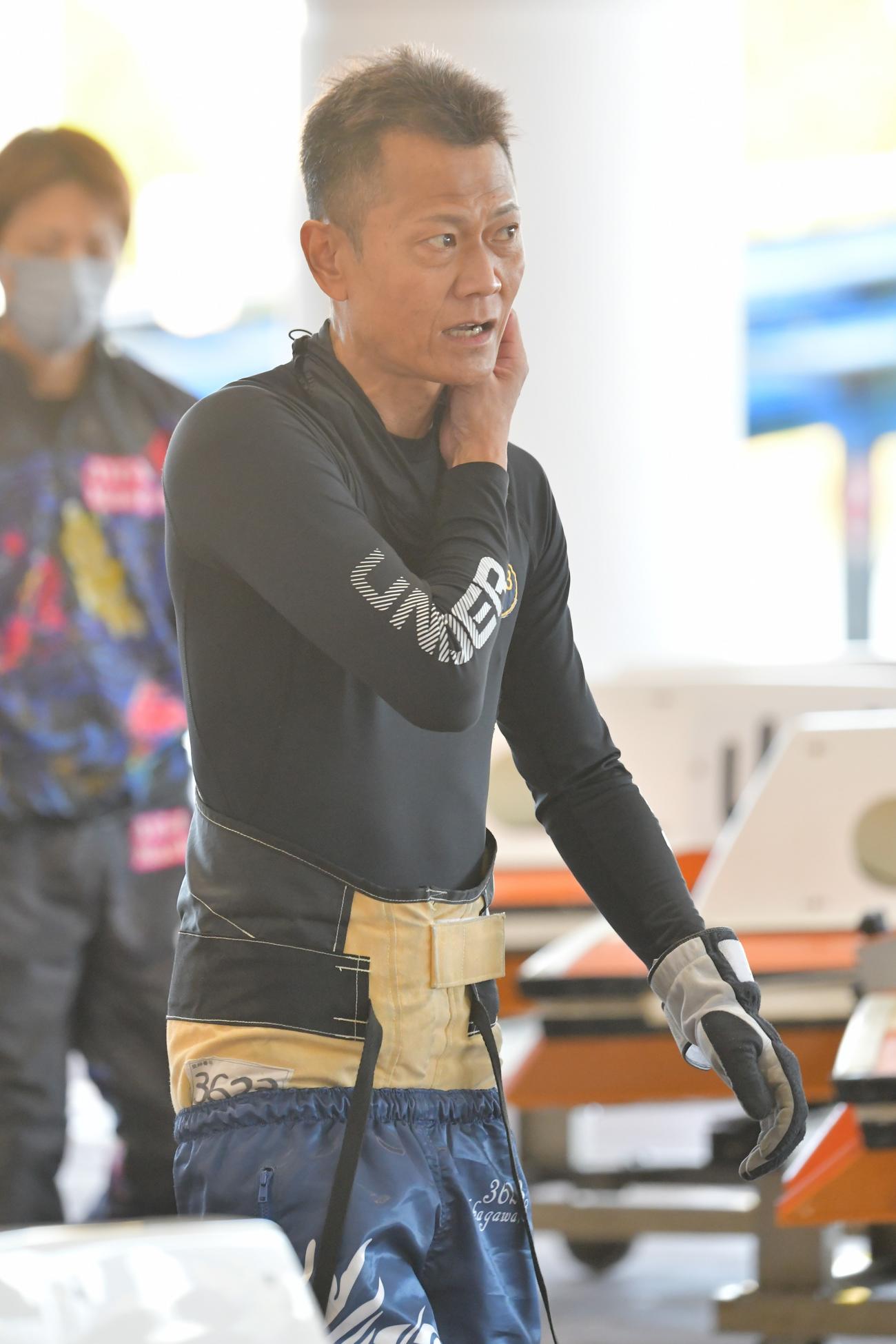 イン速攻を狙う深川真二