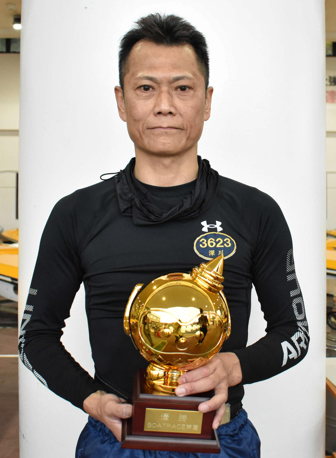 今年6度目の優勝を果たした深川真二