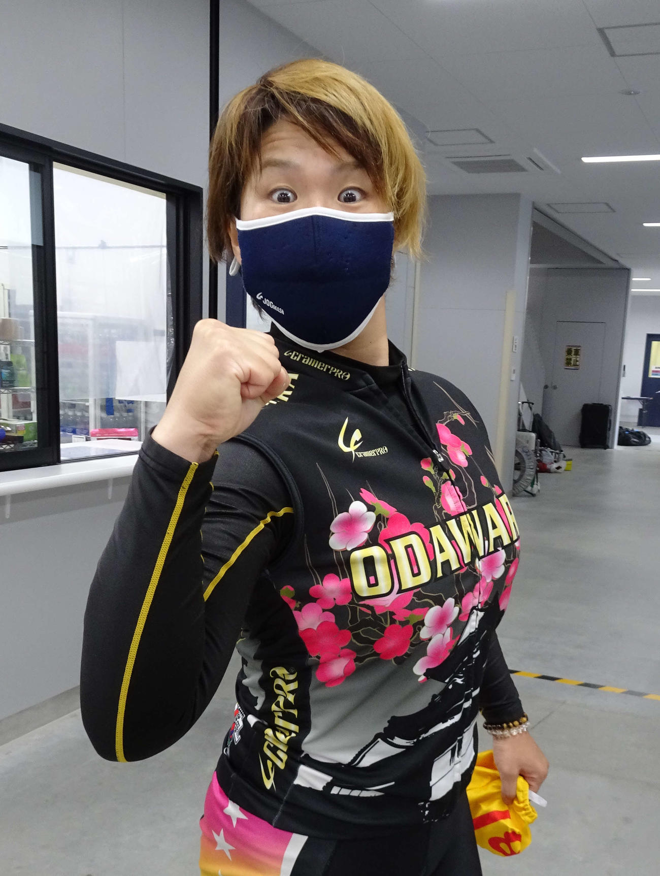 好調をキープしてバック数が増えた加藤恵