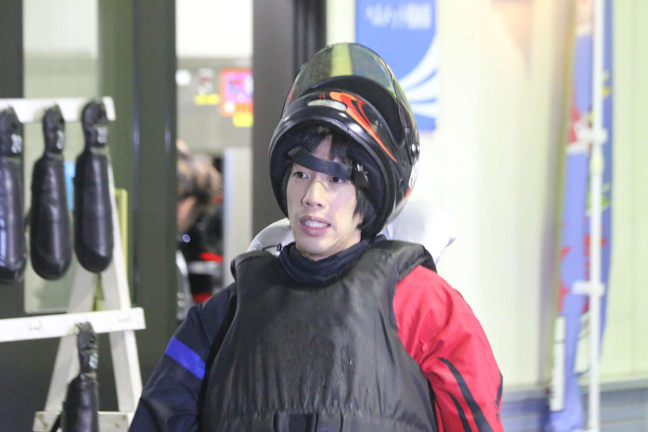 前検1番時計の6秒91をマークした坪口竜也は伸びに手応えを感じていた