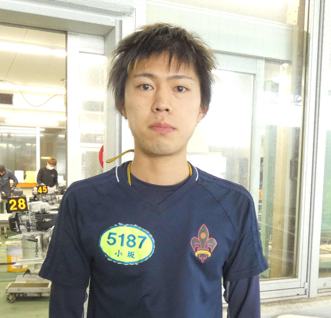 節間中、小坂風太に1、2枠出番はあるか!?（撮影・前原一樹）