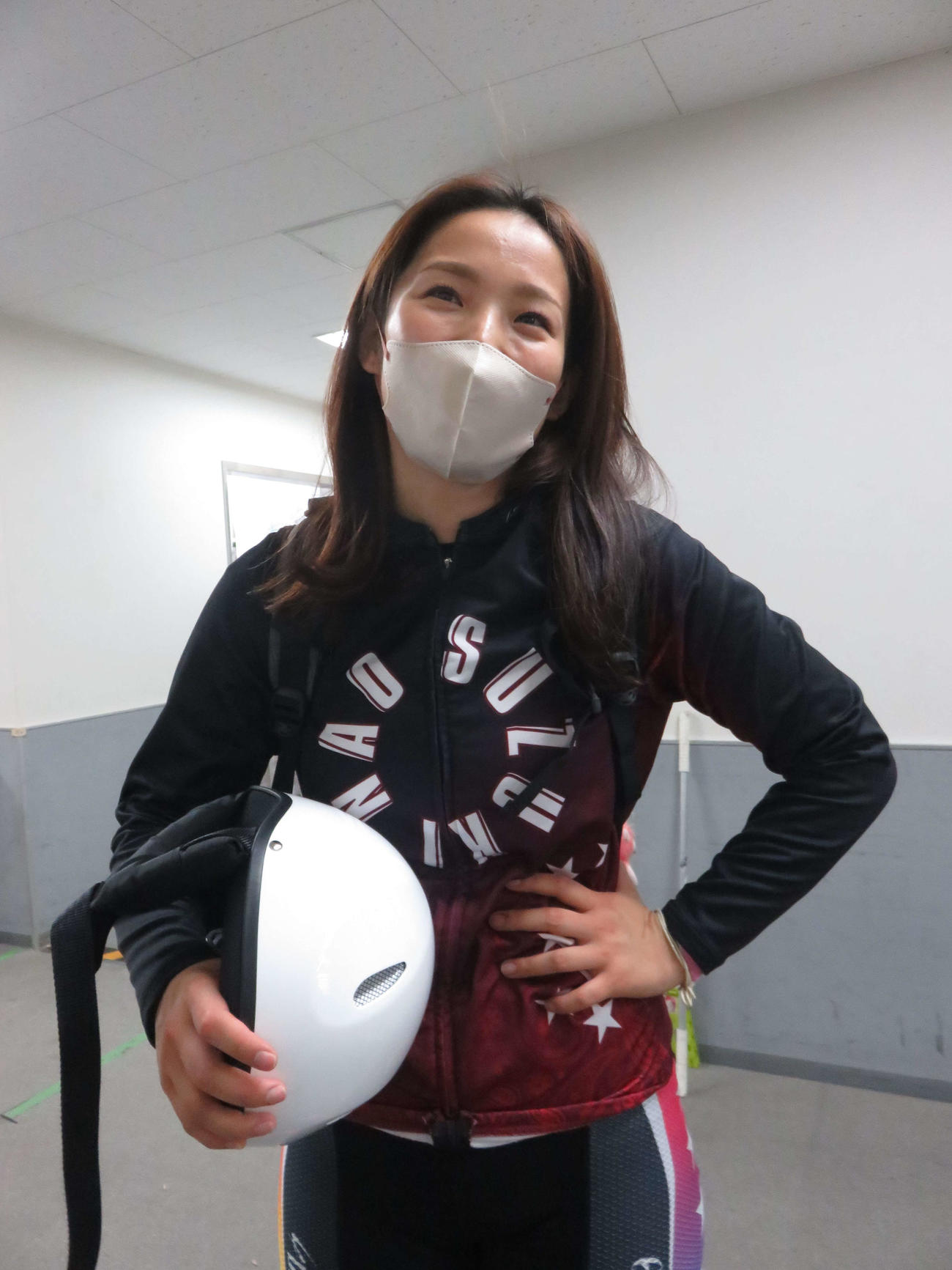 4走連続3着続きに苦笑いの鈴木奈央