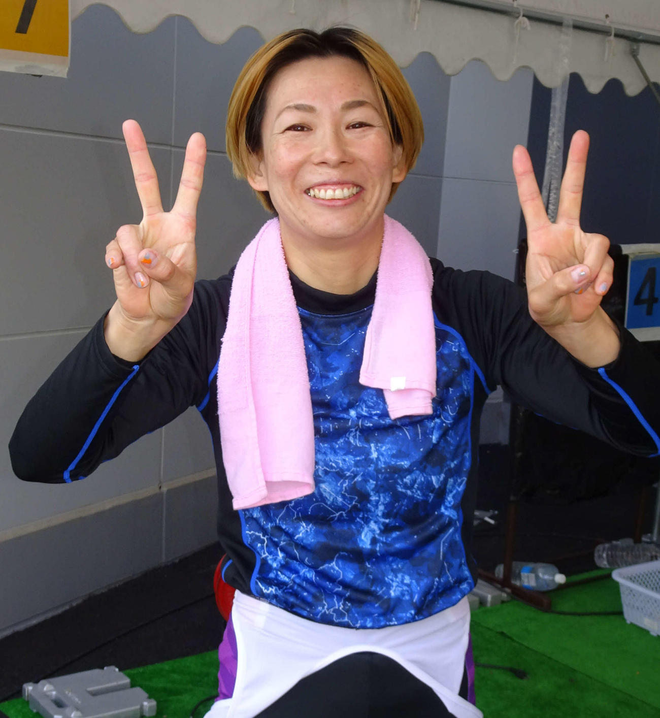 予1・6Rで2着スタートの小坂知子
