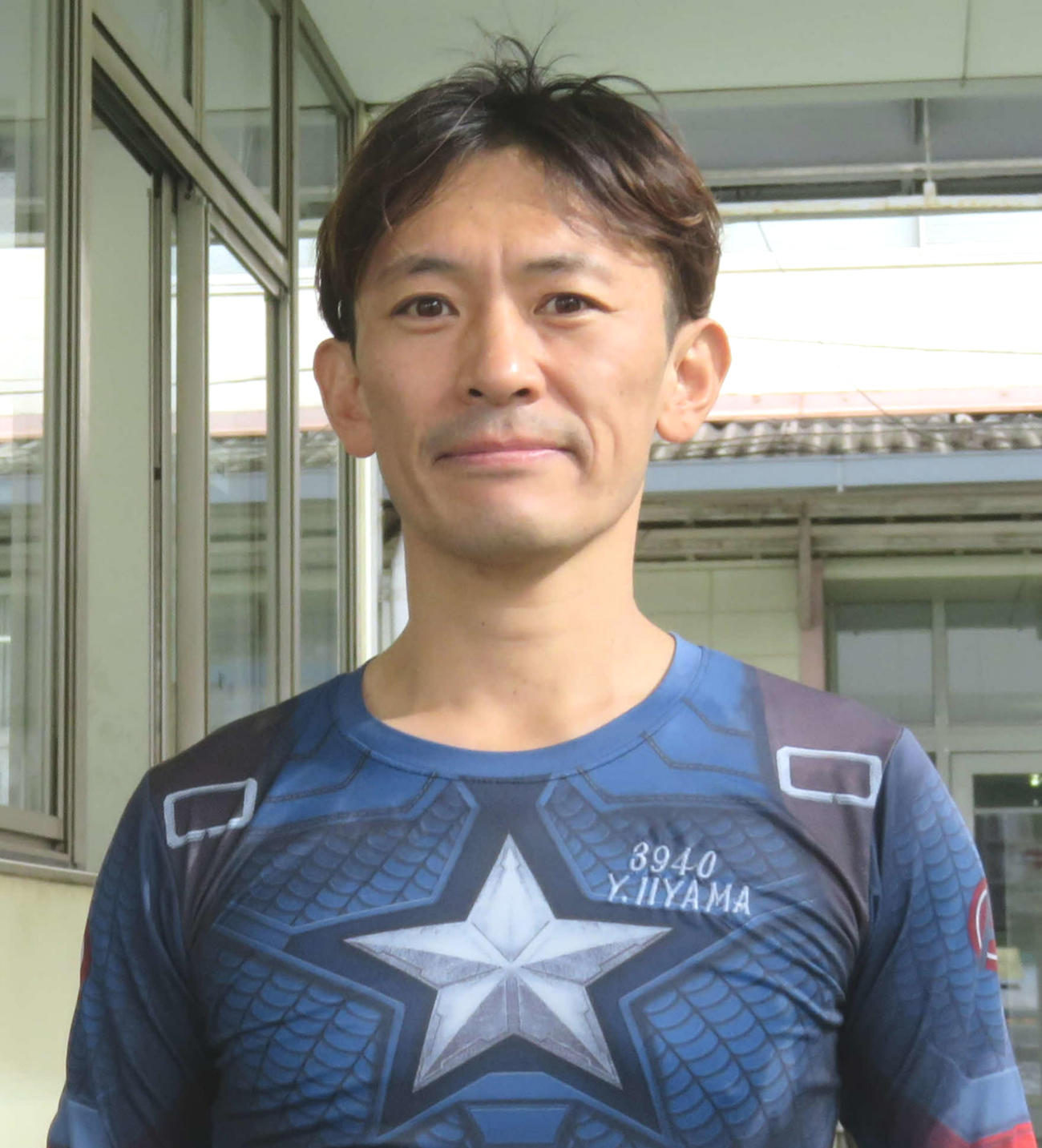 今節の選手代表を務める飯山泰