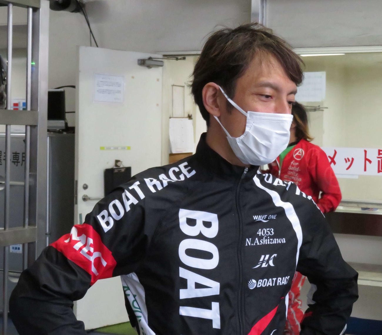 芦沢望が初日12R江戸川選抜の1枠で登場する（撮影・古村亮）