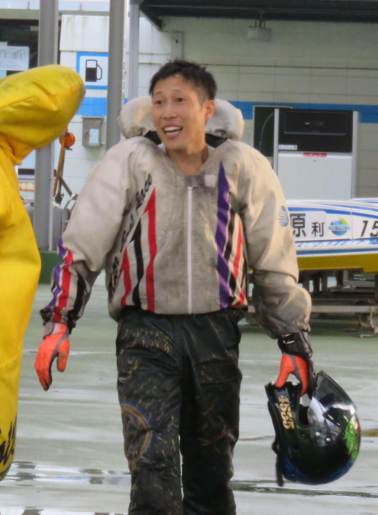 北山康介は準優11Rを逃げ切って笑顔