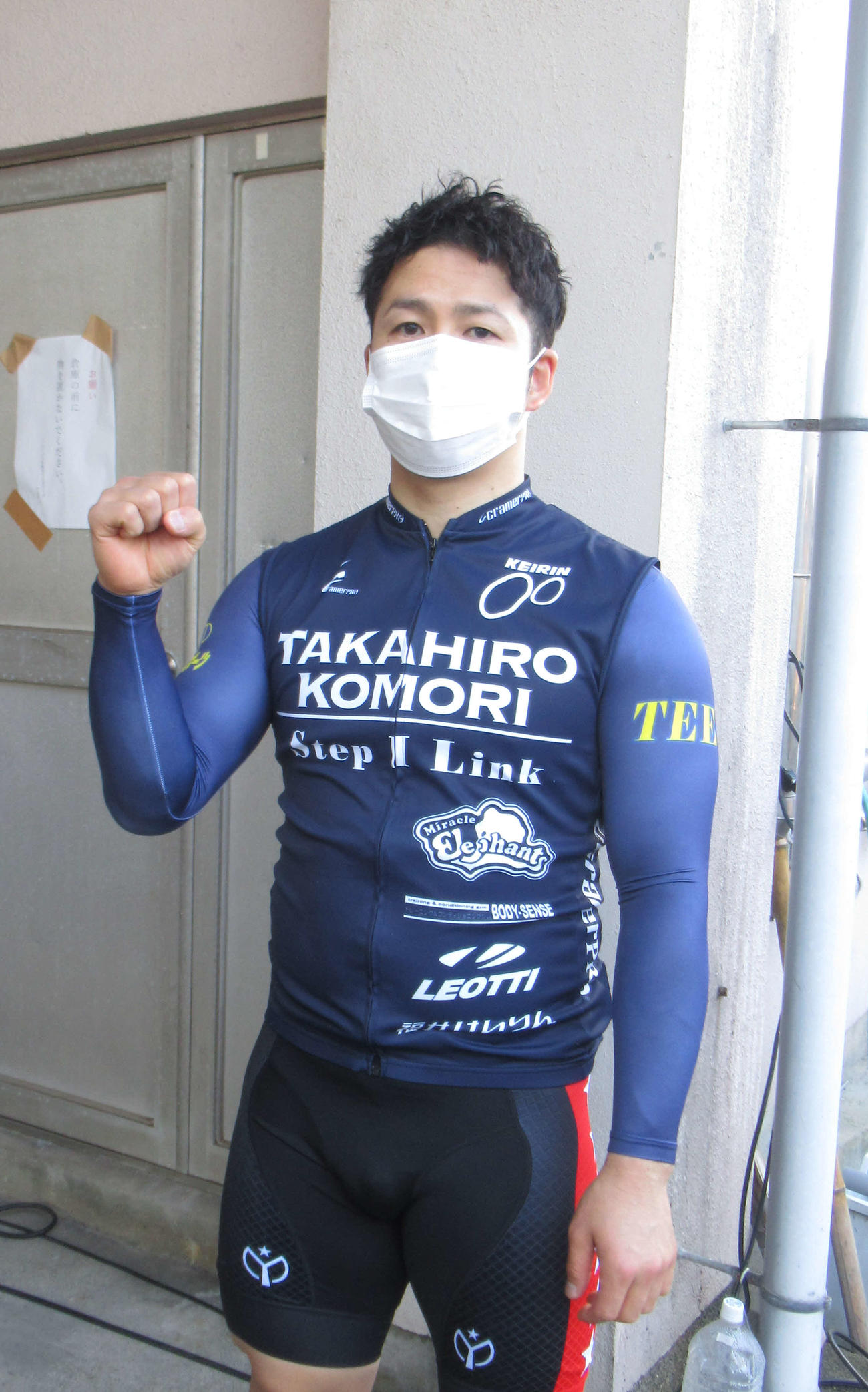 小森貴大が地元戦で奮起の自力勝負（撮影・山田敏明）