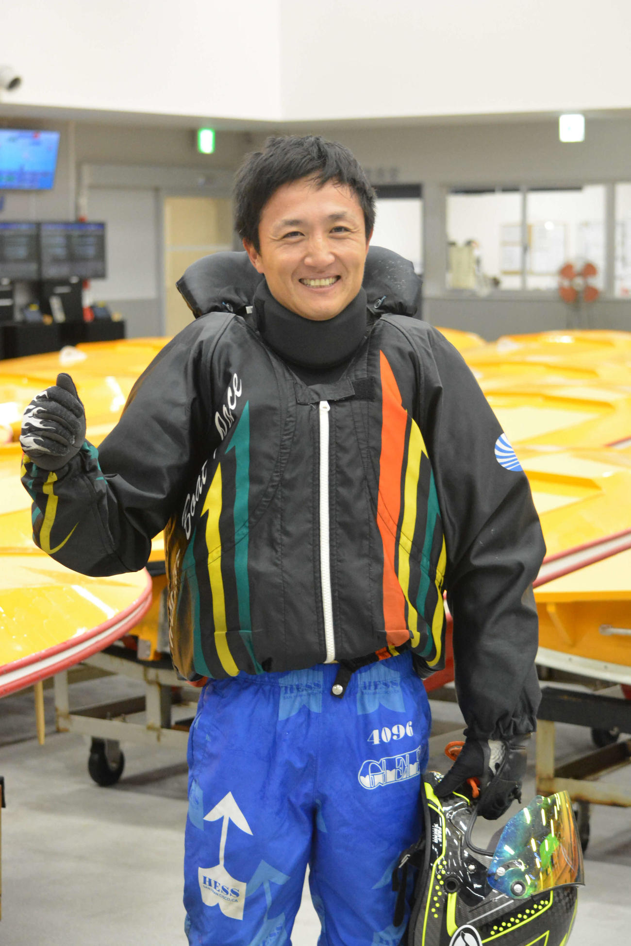 まくり差しで1年ぶりの優勝を飾った石橋道友