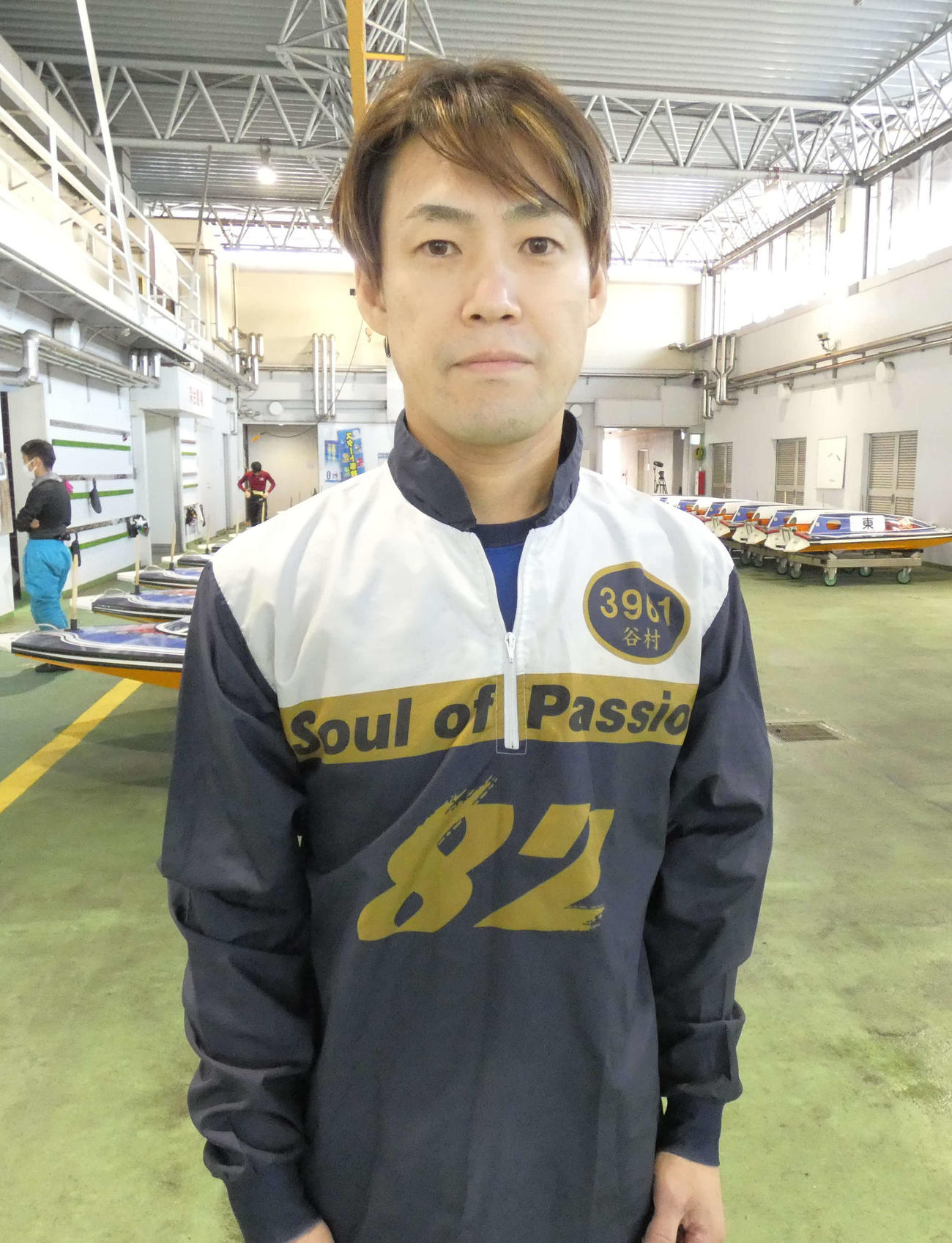 谷村一哉が準優勝負駆けに挑む（撮影・前原一樹）