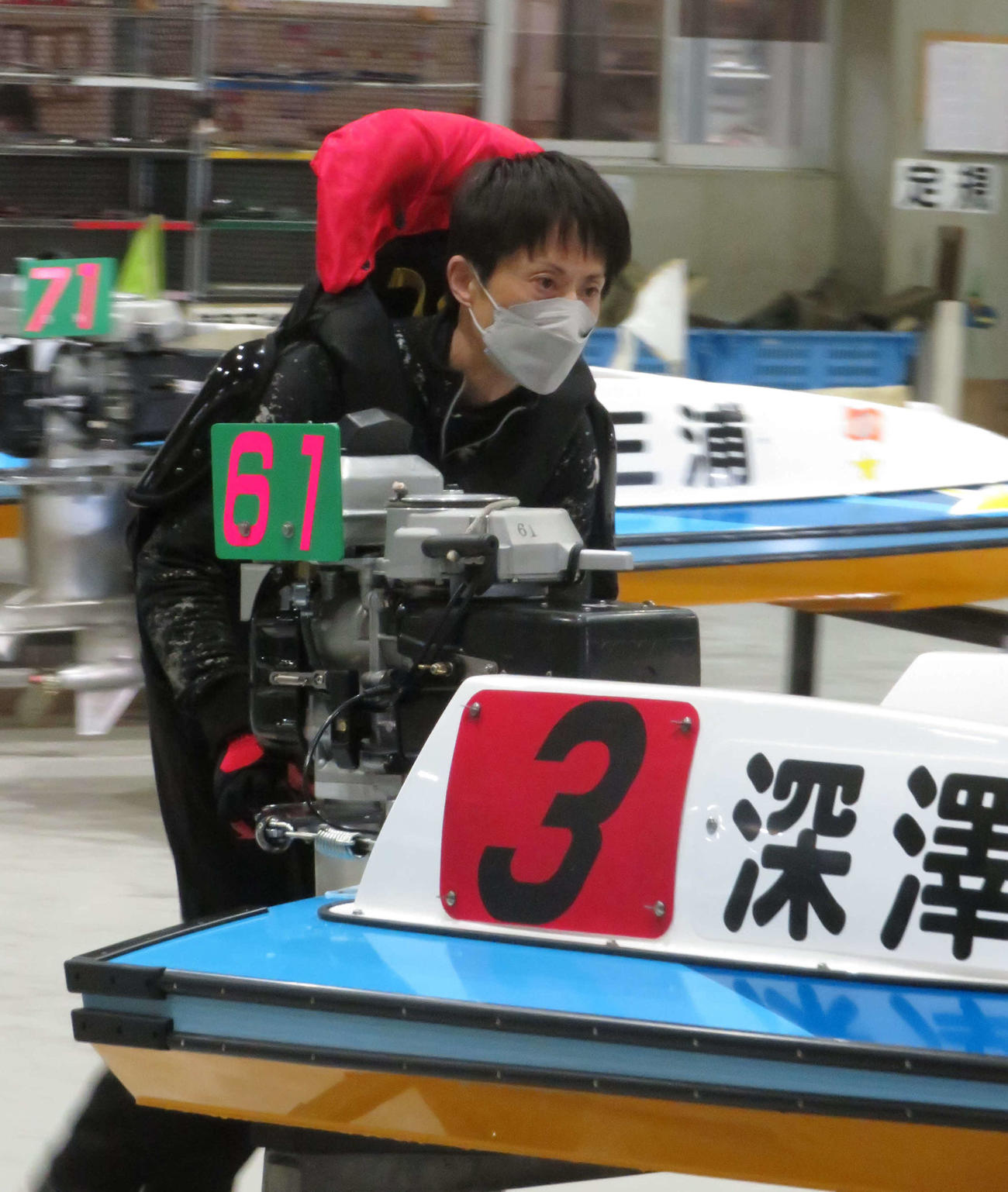 機力に合格点を付けた深沢達徳