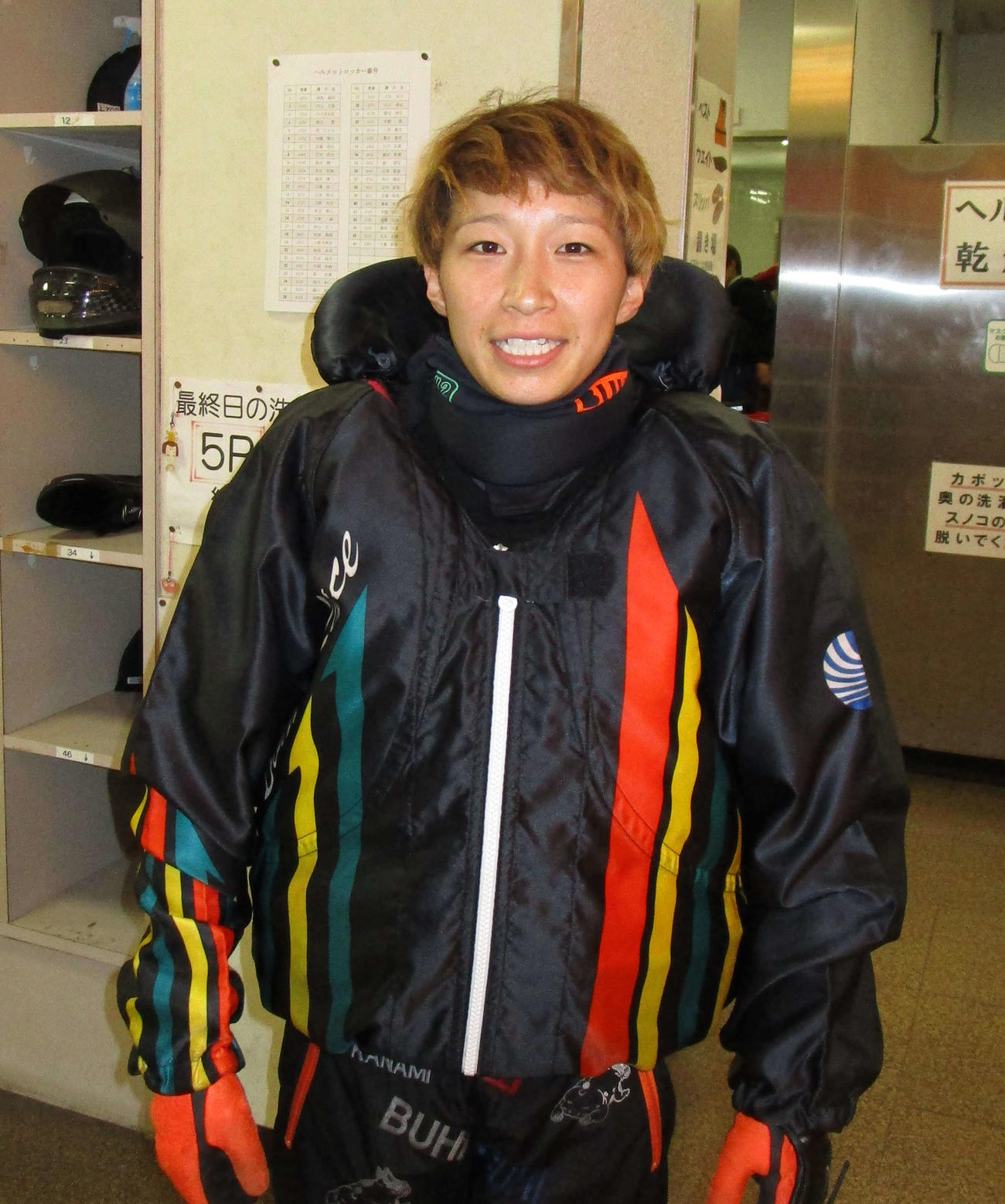 女子でただ1人優出を果たした松尾夏海。自身2度目の優勝を狙う（撮影・安井雅彦）