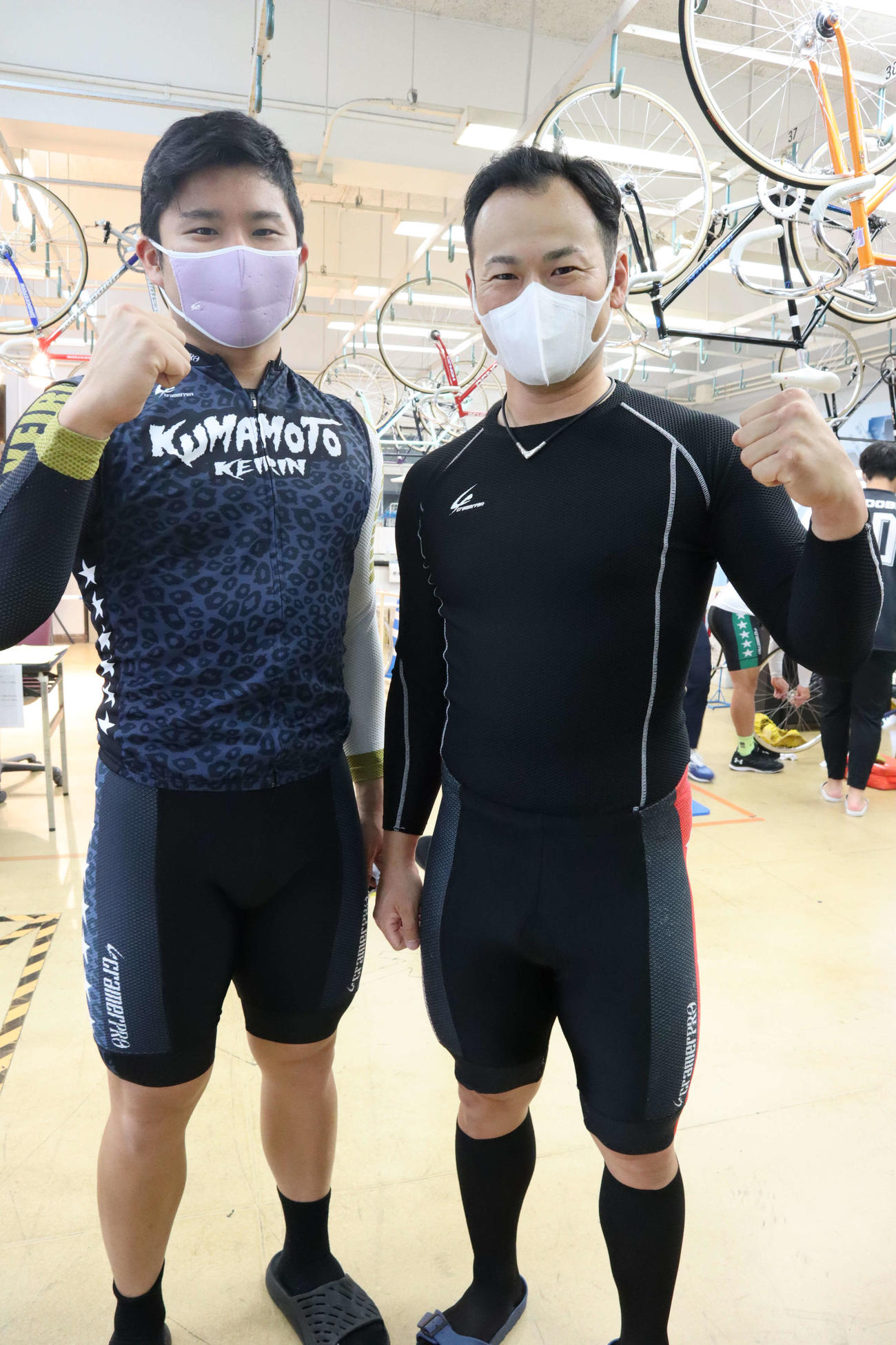 昇太、圭吾（左）の東矢兄弟は初の同時あっせんに力こぶ