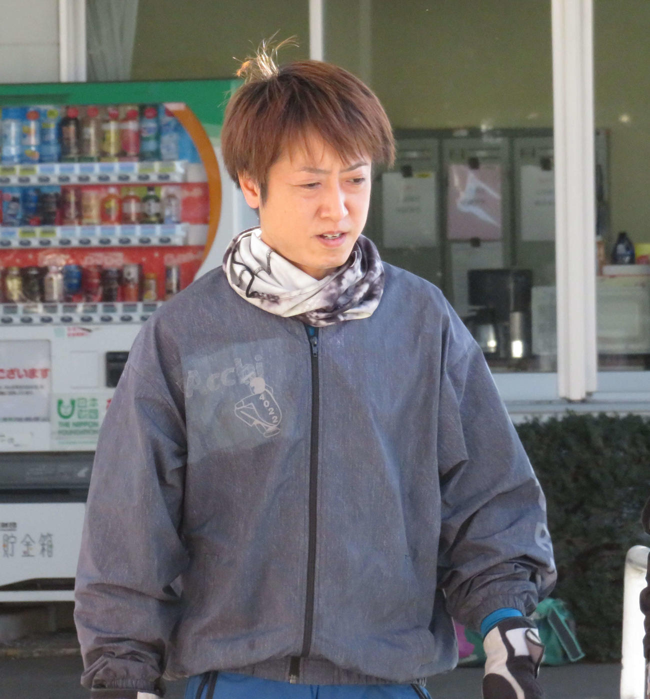 待鳥雄紀はエース22号機を駆るも得点率21位と苦しむ（撮影・古村亮）