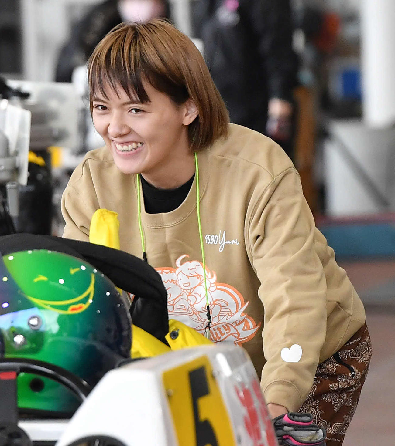 初日唯一の連勝を決めた渡辺優美