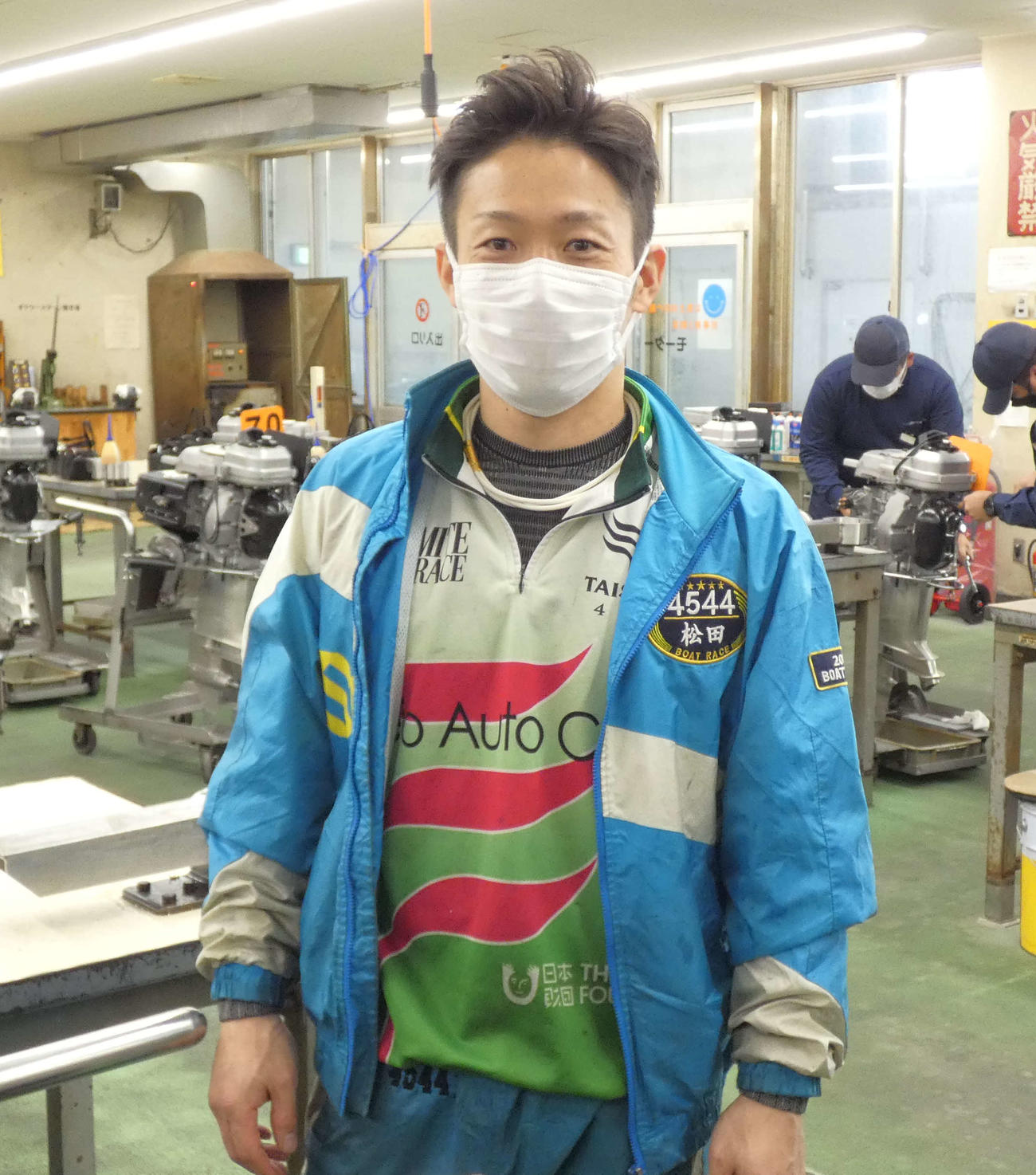松田大志郎は初日4、12Rに登場する（撮影・前原一樹）