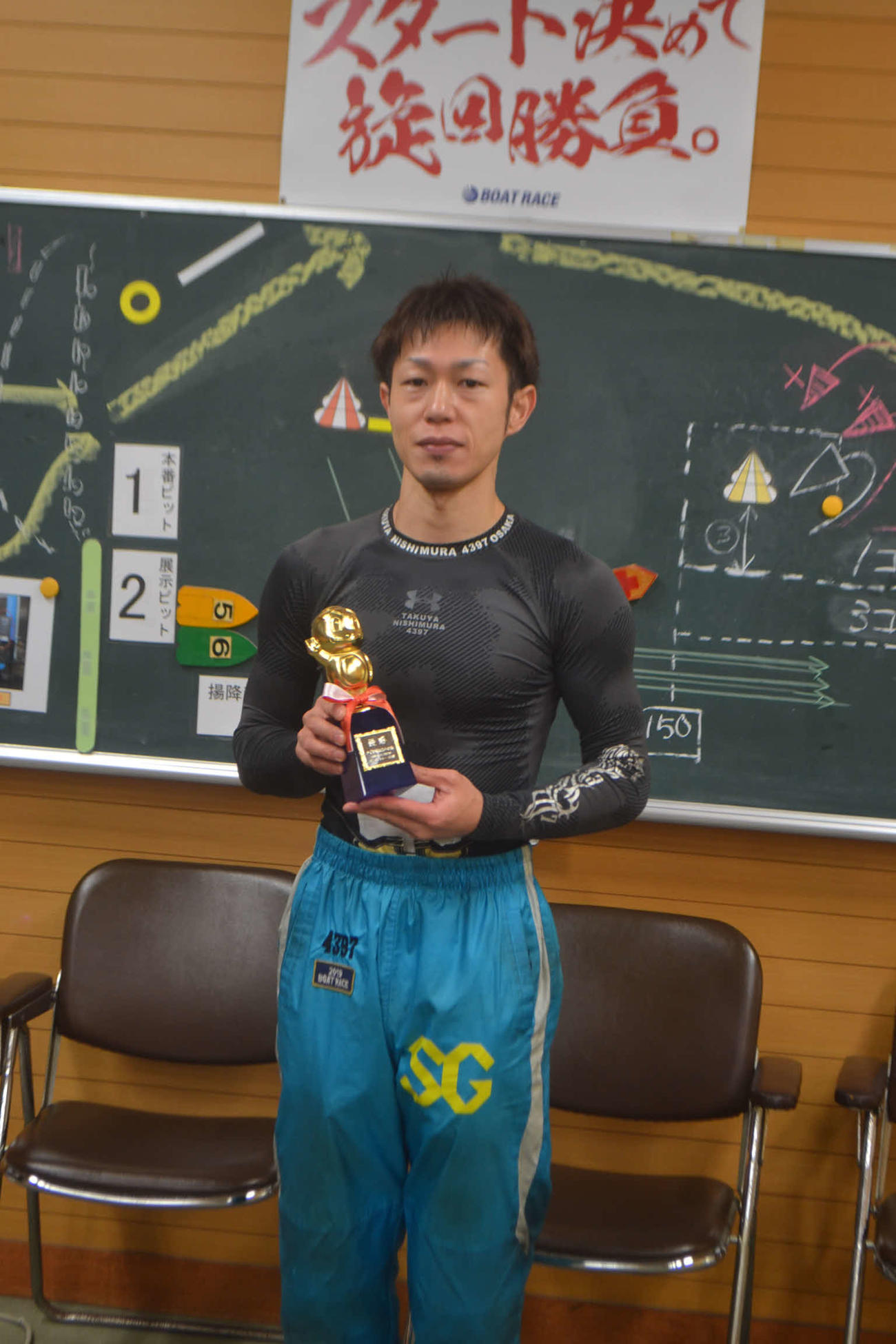 インから押し切った西村拓也は今年4度目、若松では初優勝を飾った