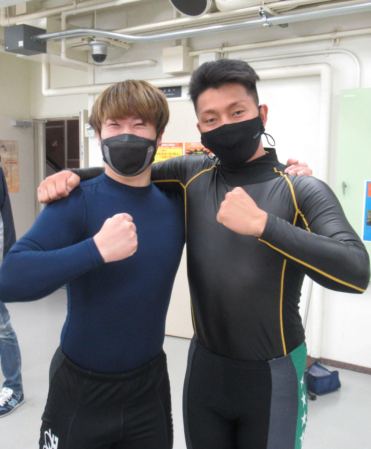 119期の木村皆斗（左）と石田拓真が初対決する（撮影・山田敏明）