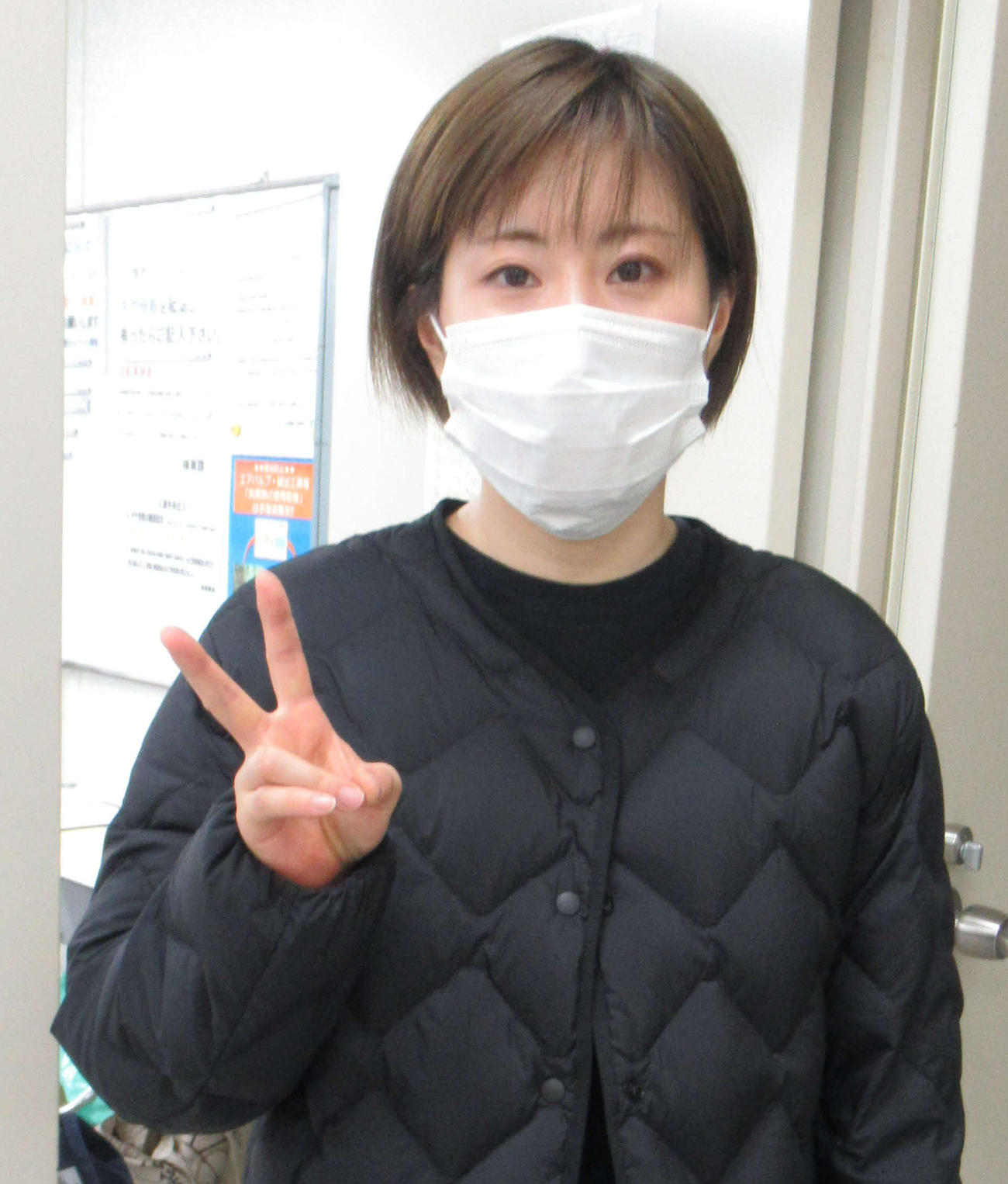 初日に近況の充実ぶりをアピールした青木美保