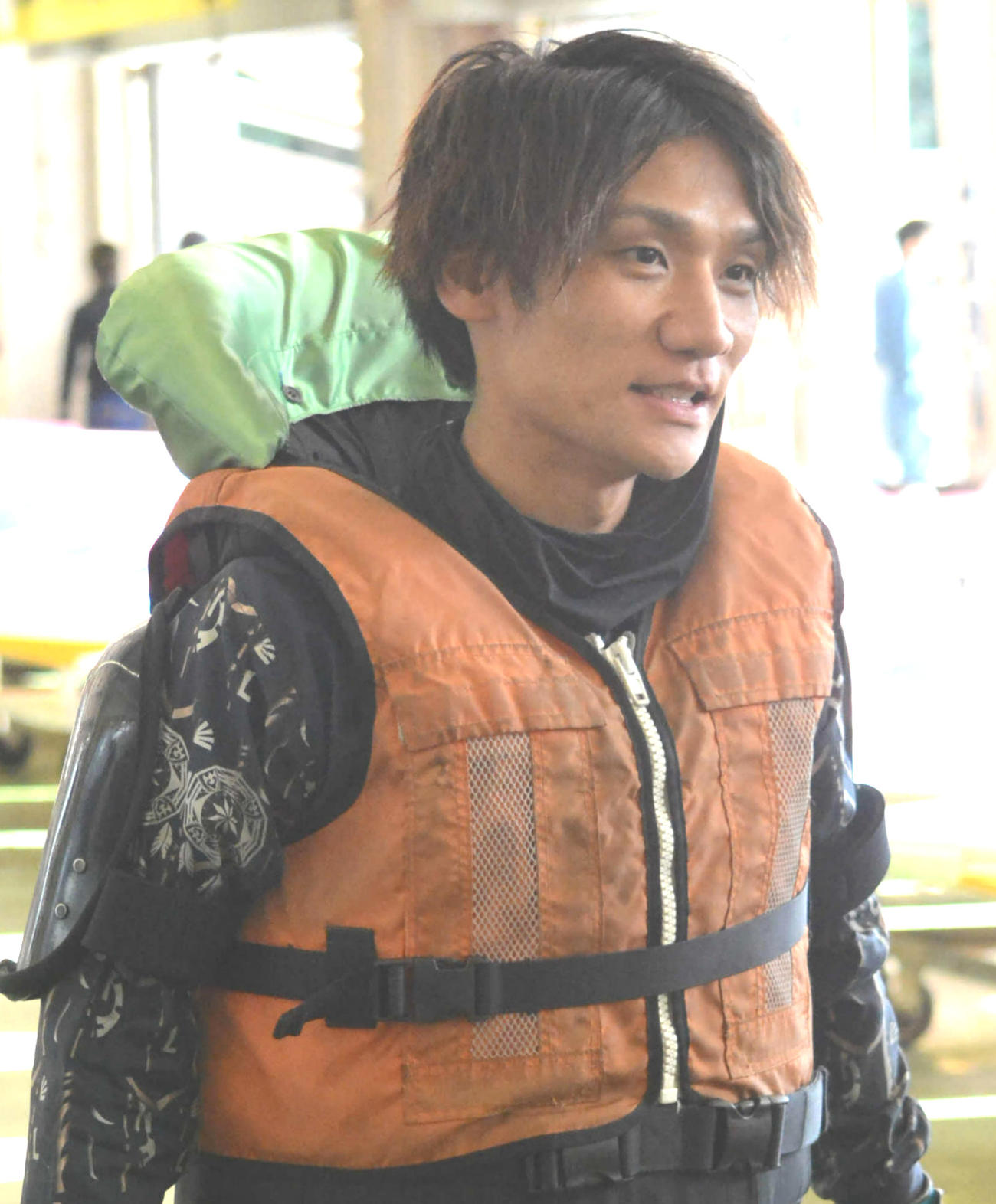 初日ドリームに向けて上積みを目指す上野真之介
