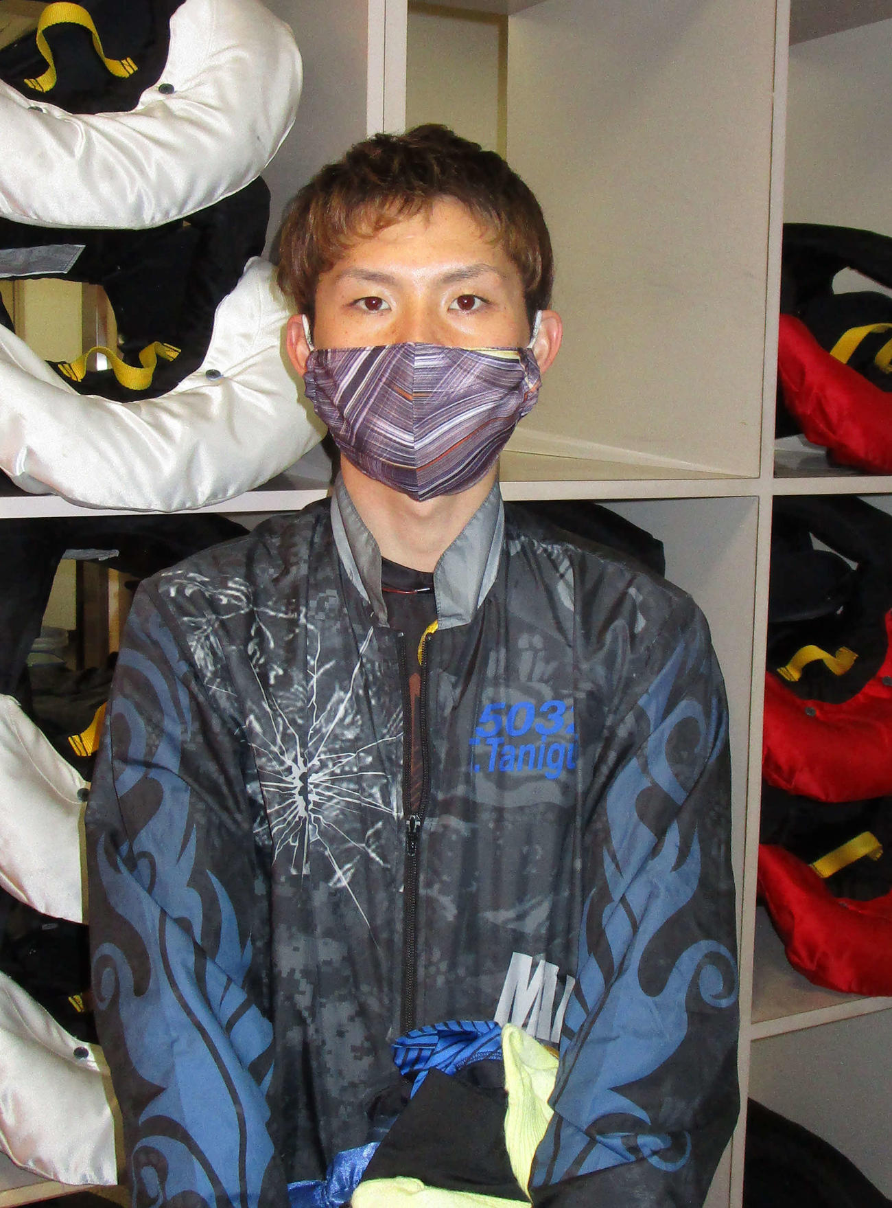 3走2着2本と好リズムの谷口知優（撮影・安井雅彦）