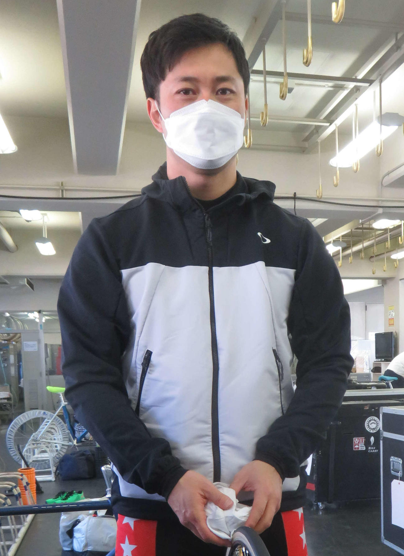 久々に大宮バンクに登場した小松崎大地