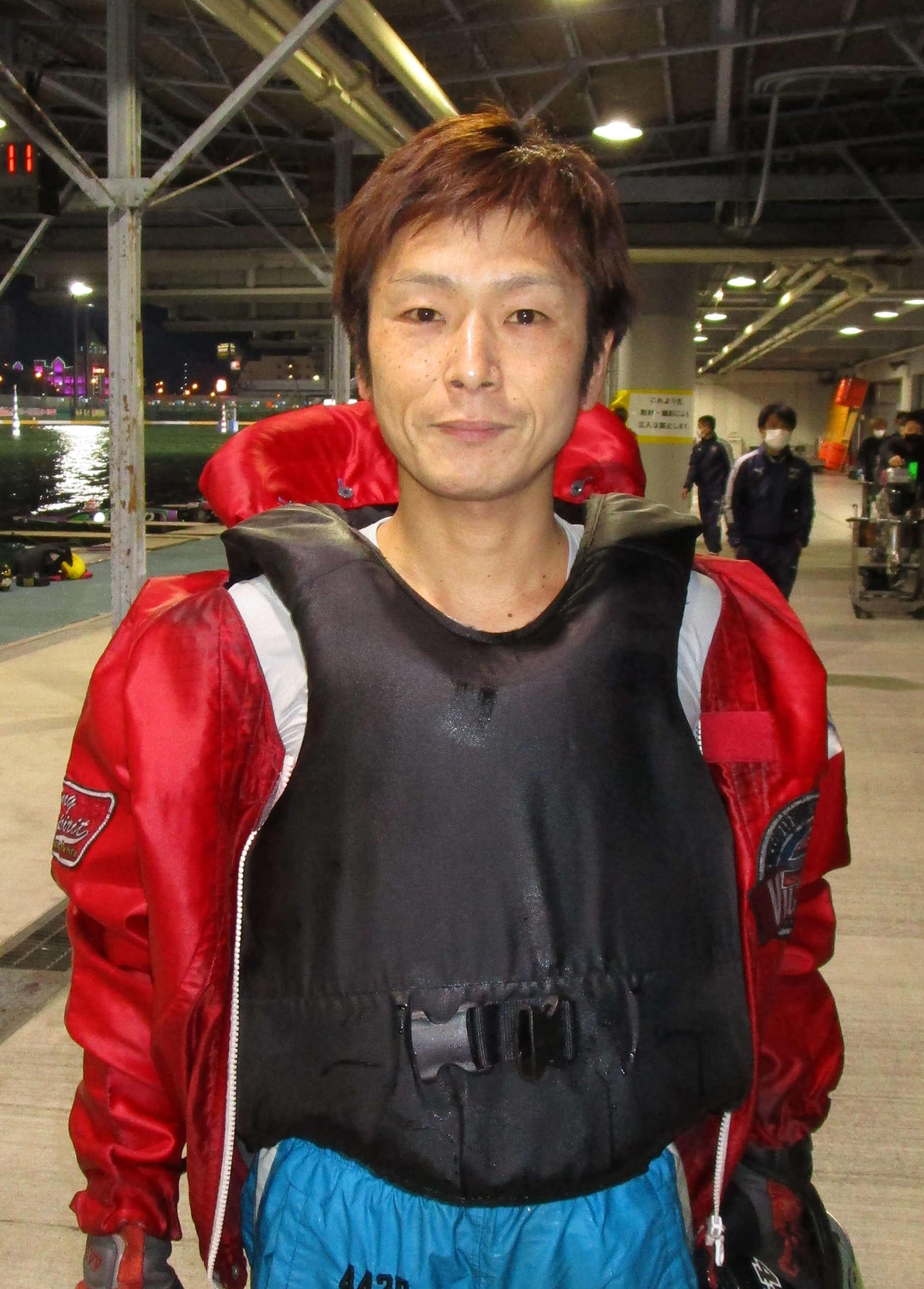 2日目の転覆をはね返して優出し、悲願の地元初Vを狙う秦英悟（撮影・安井雅彦）