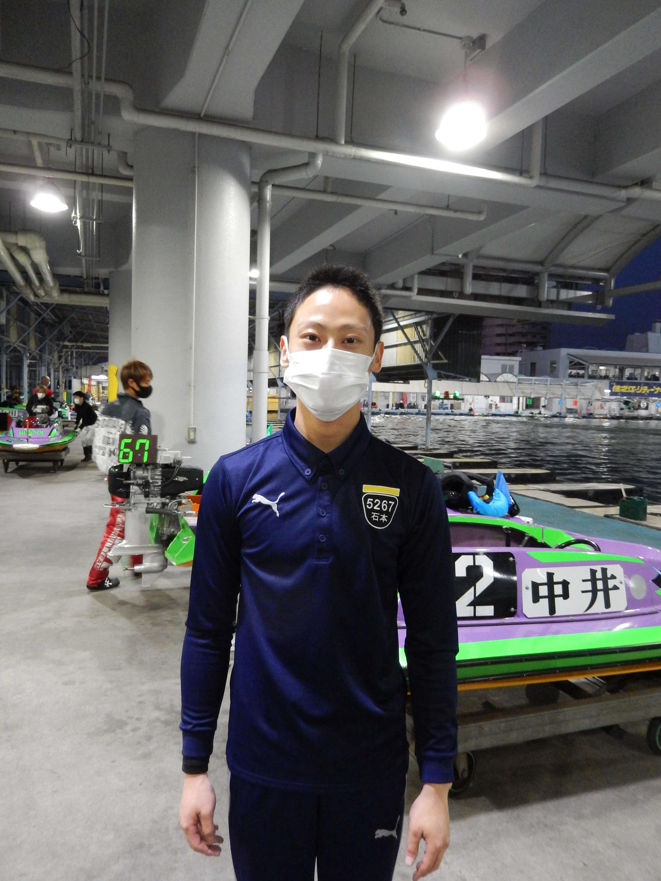131期初の1着を挙げた石本裕武